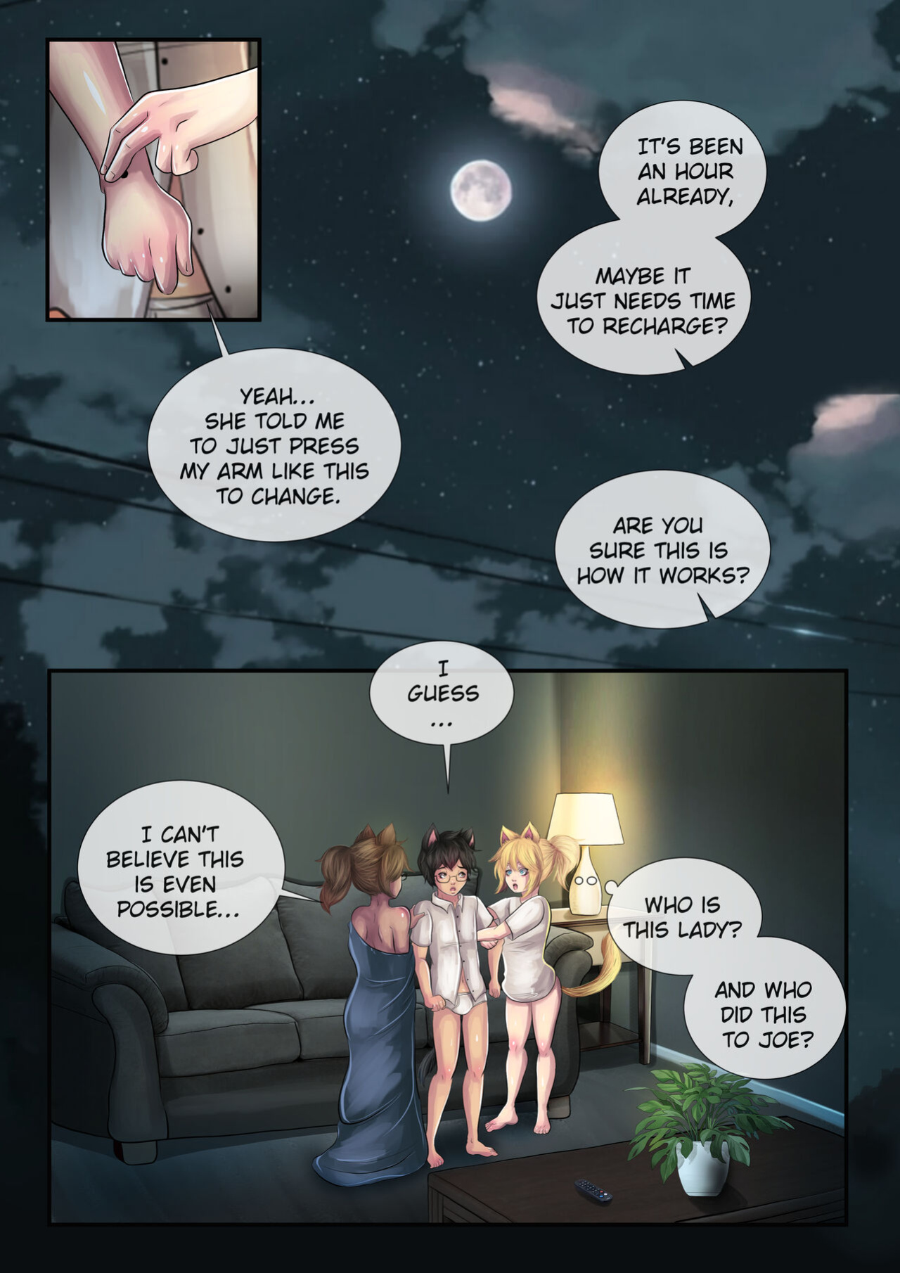 I LOVE MY BABYSITTER [Kian version colored] (english)