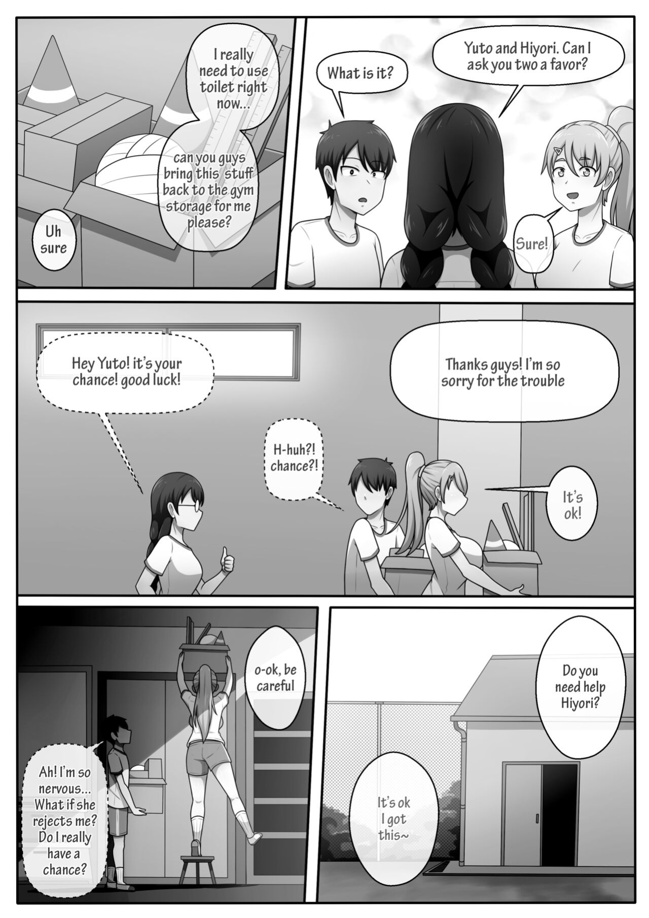 Hiyori is very helpful!