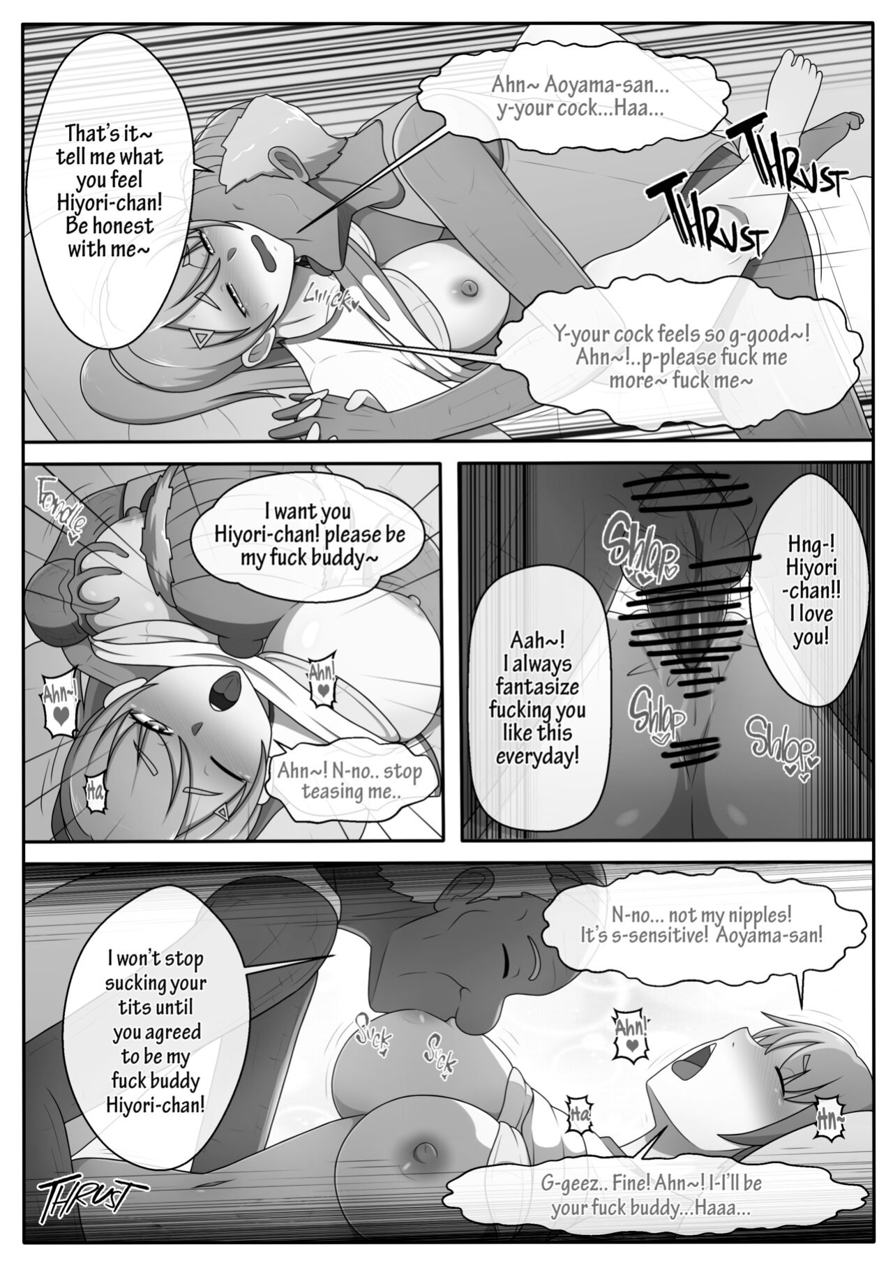 Hiyori is very helpful!