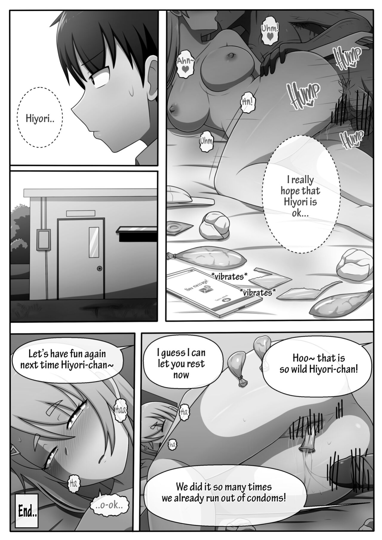 Hiyori is very helpful!