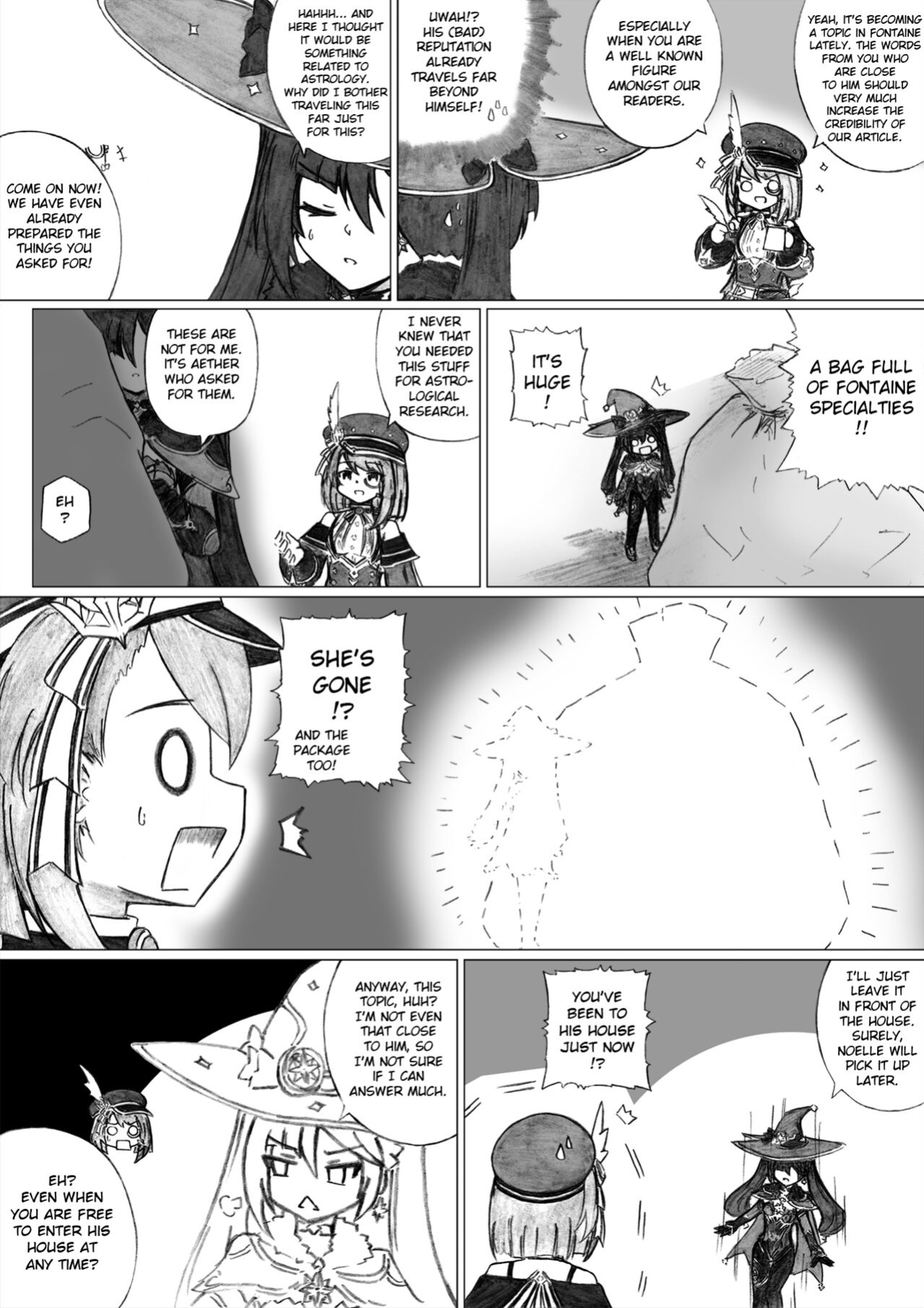 KuroCrimson Genshin Impact Manga Vol 6