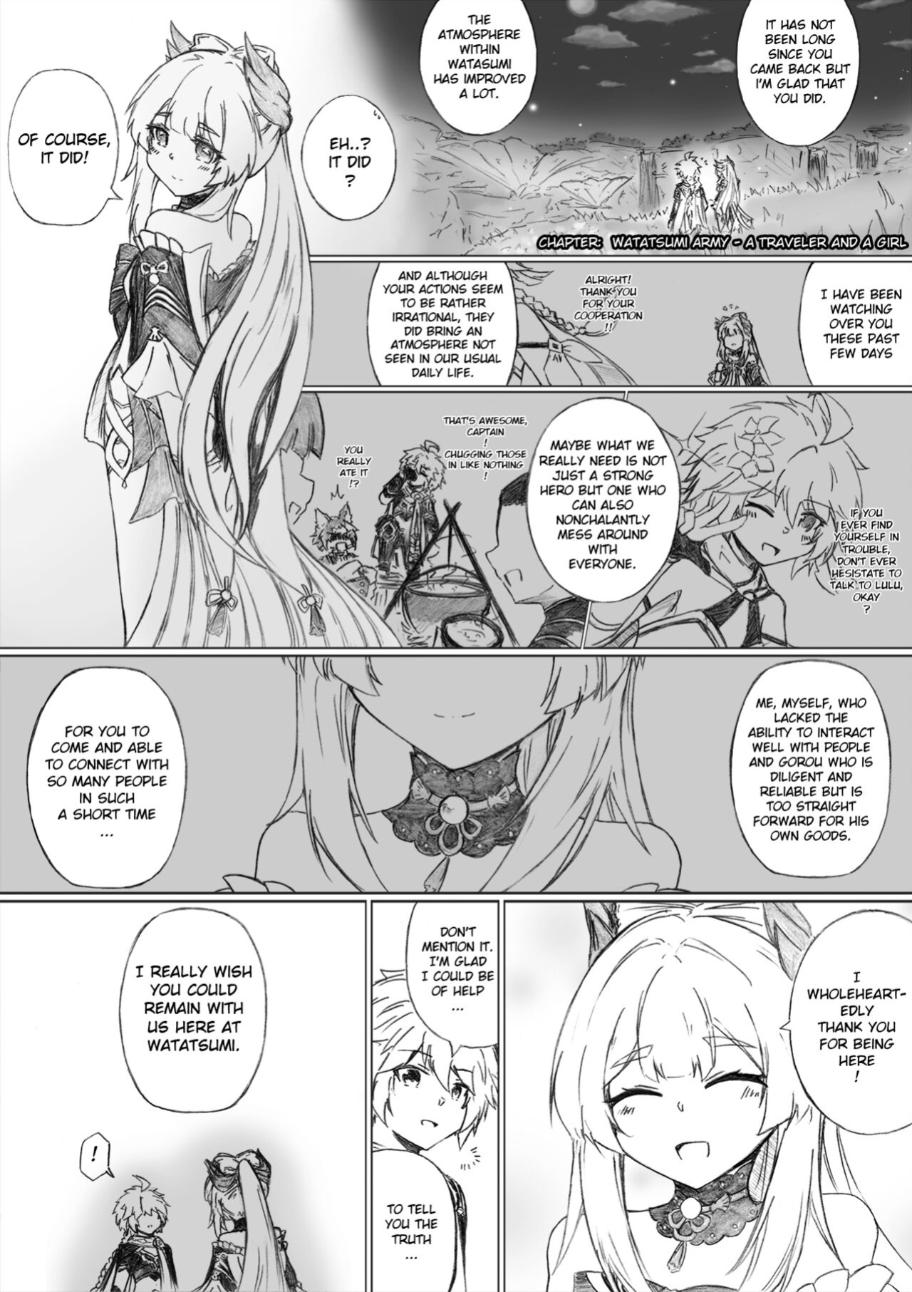 KuroCrimson Genshin Impact Manga Vol 3