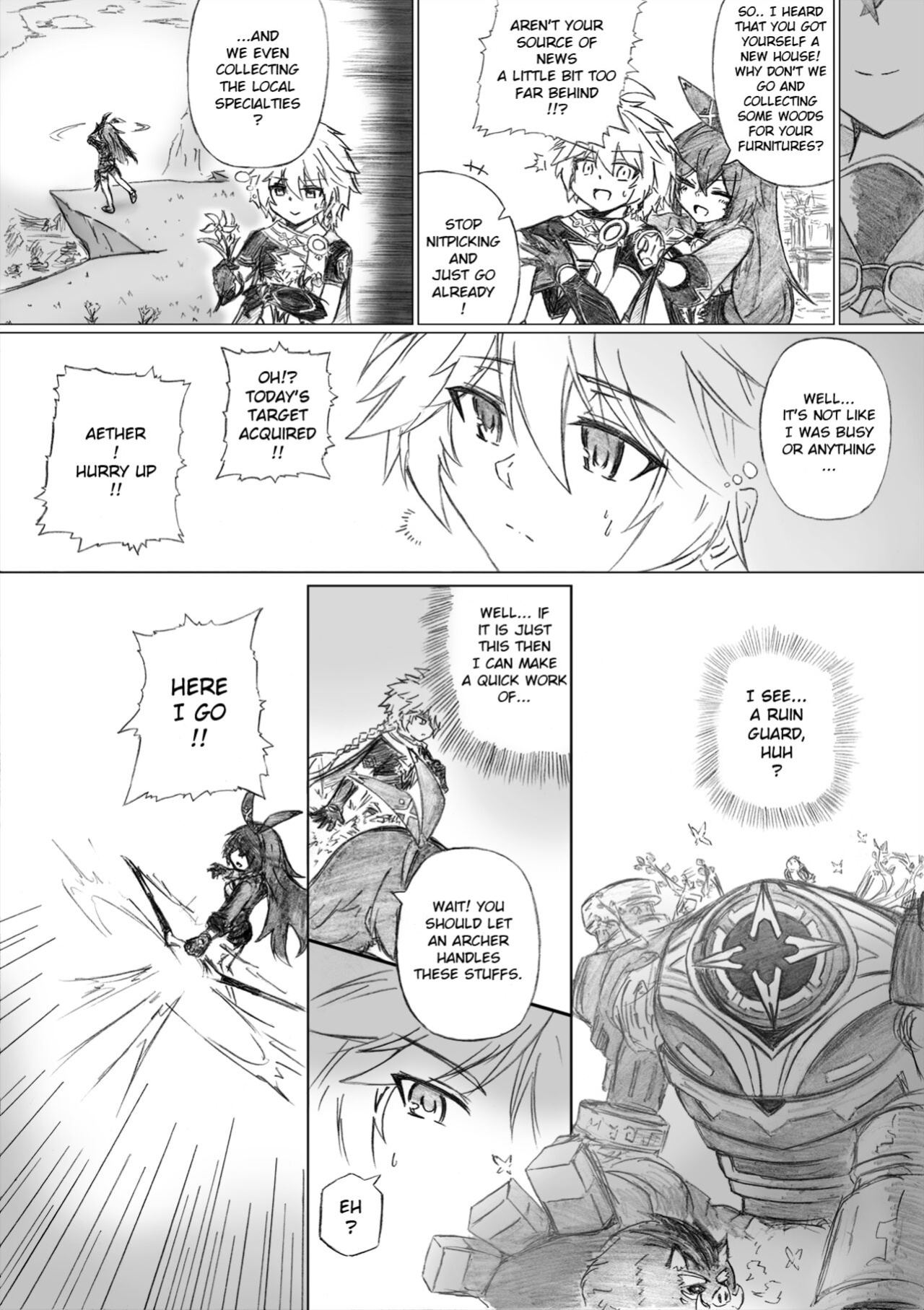 KuroCrimson Genshin Impact Manga Vol 3