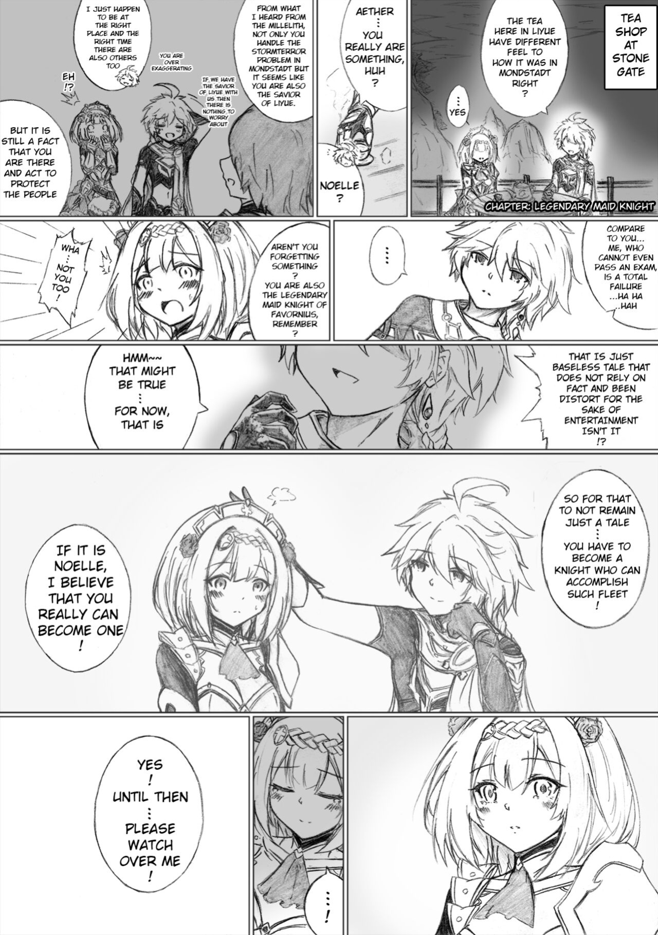 KuroCrimson Genshin Impact Manga Vol 1