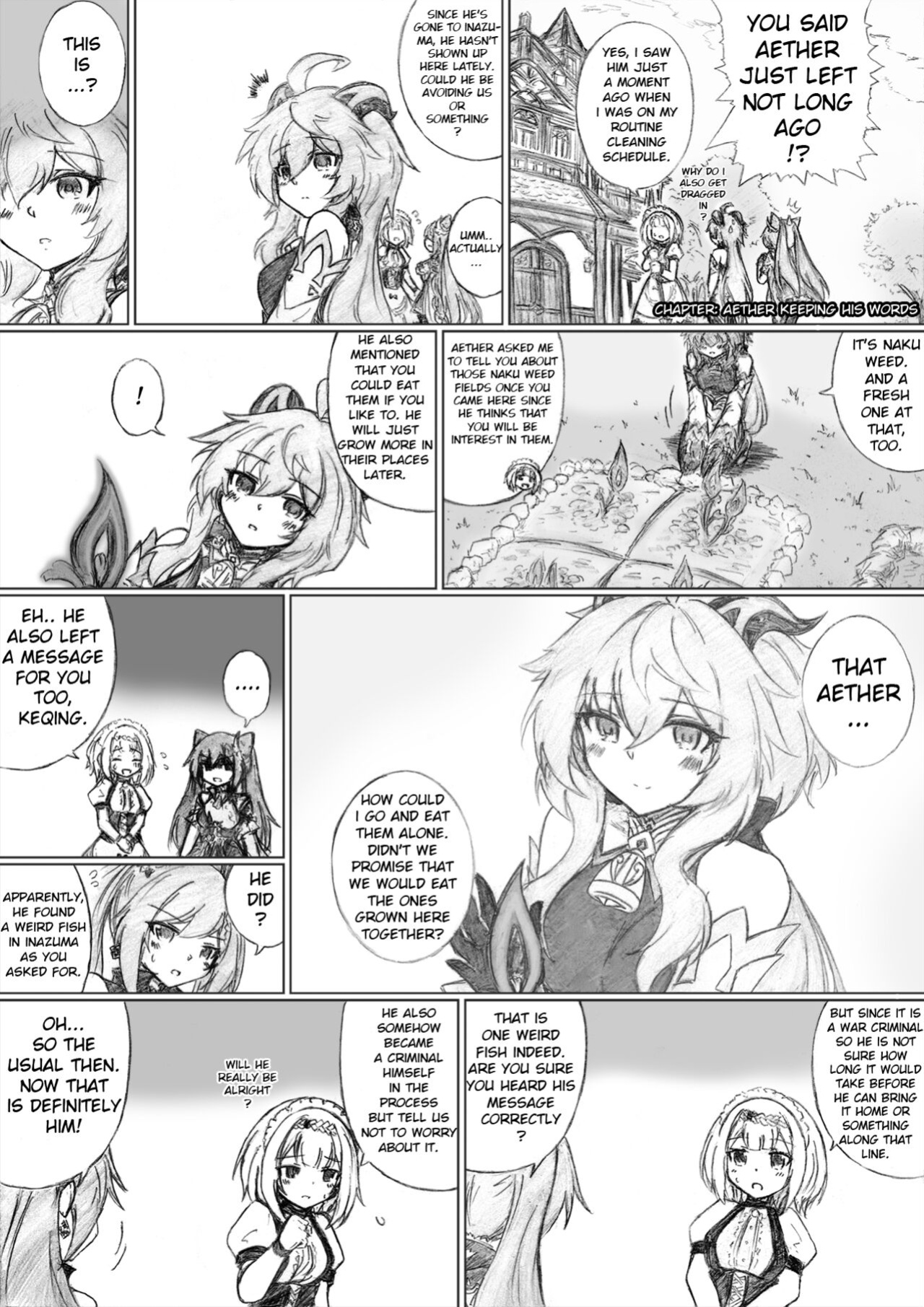 KuroCrimson Genshin Impact Manga Vol 2