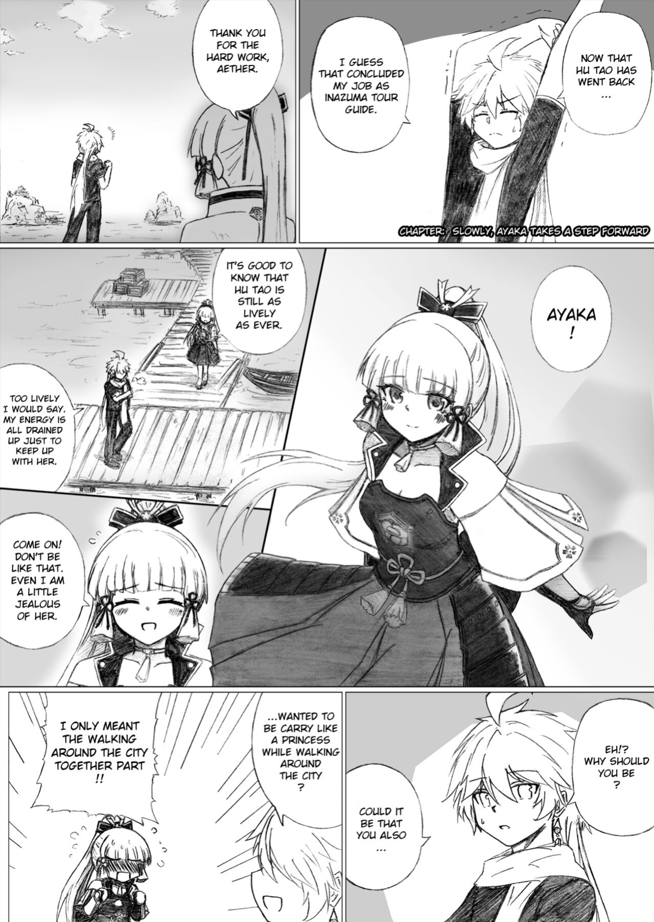 KuroCrimson Genshin Impact Manga Vol 4