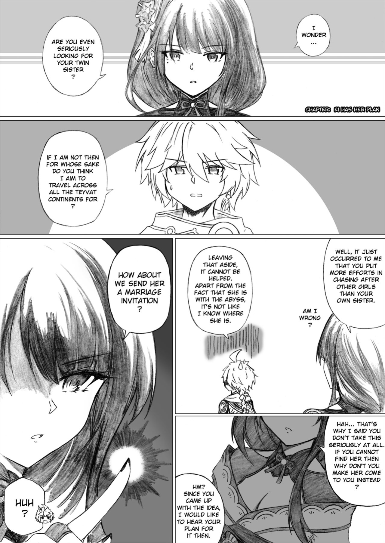 KuroCrimson Genshin Impact Manga Vol 4