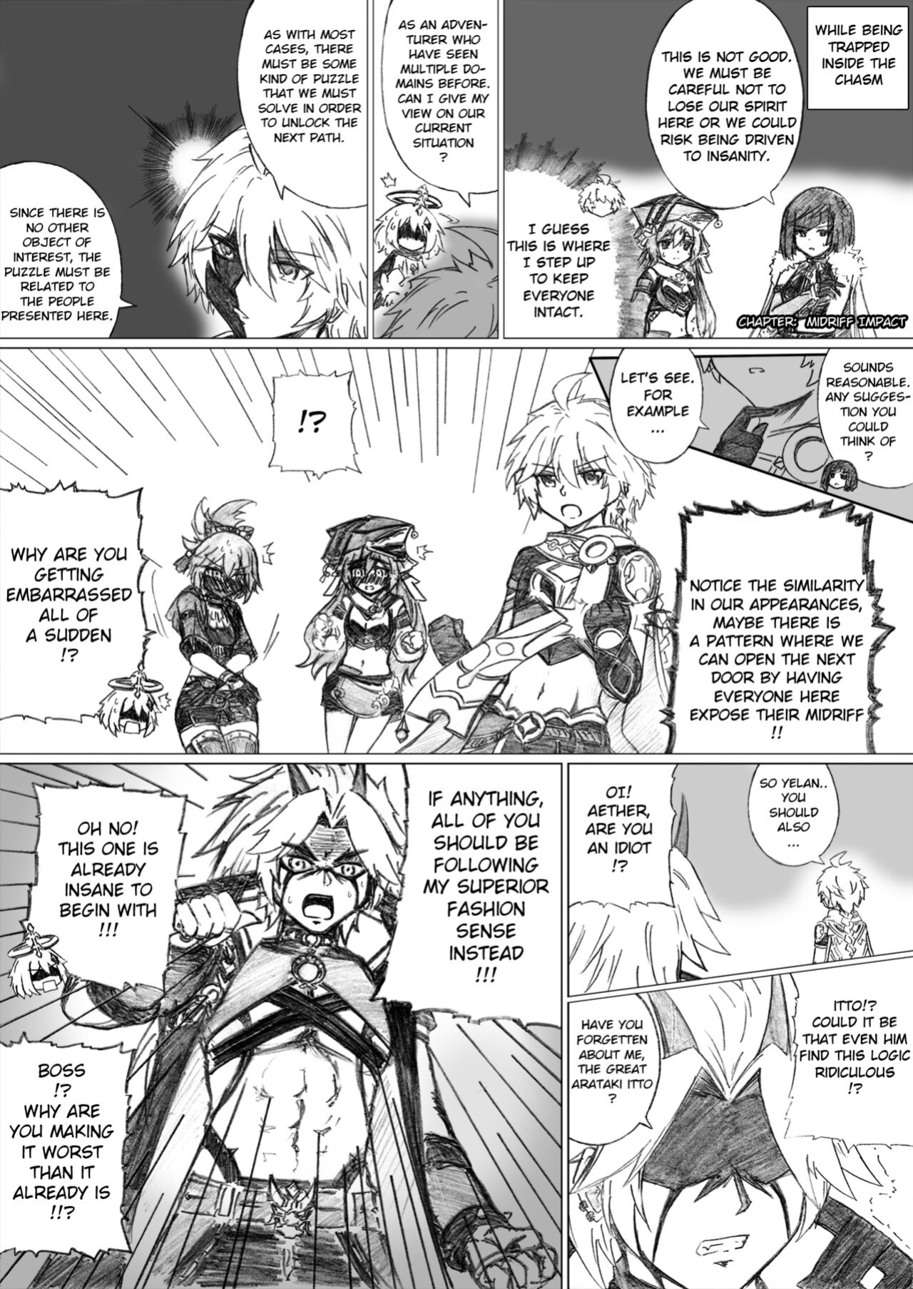 KuroCrimson Genshin Impact Manga Vol 4