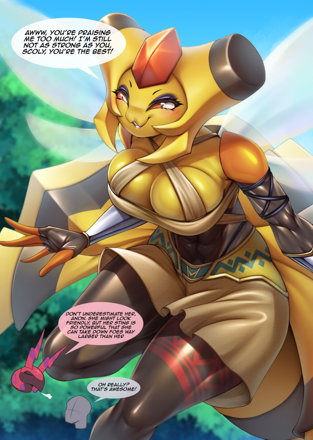 [Mleonheart] Amazoness Vespiqueen
