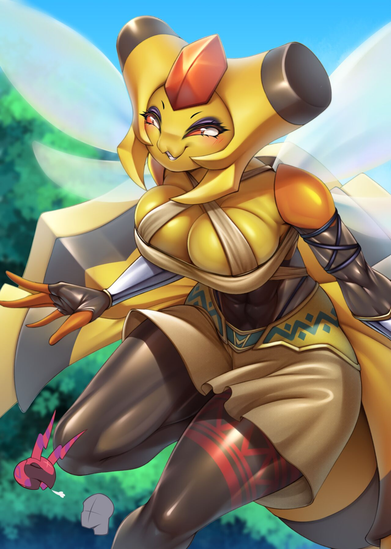 [Mleonheart] Amazoness Vespiqueen