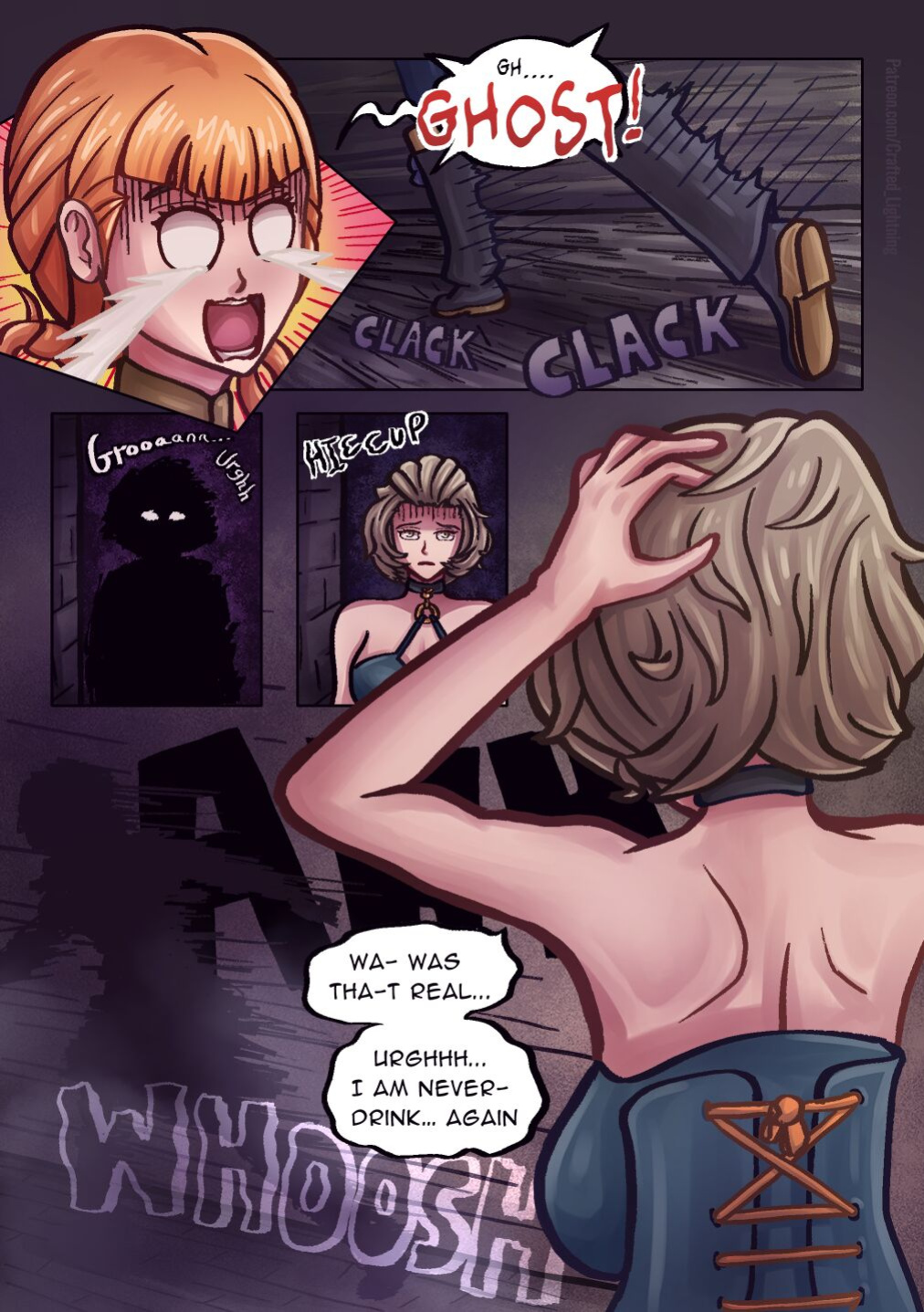 FE3H Comic - Things That go Bump in the Night [Crafted Lightning]