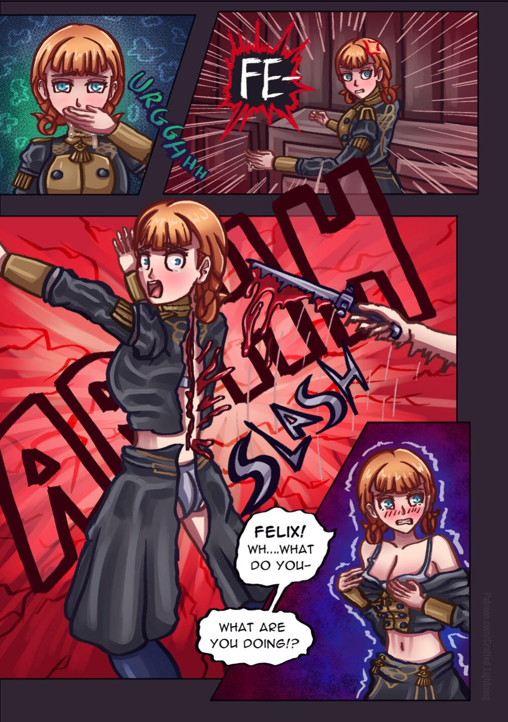 FE3H Comic - Things That go Bump in the Night [Crafted Lightning]