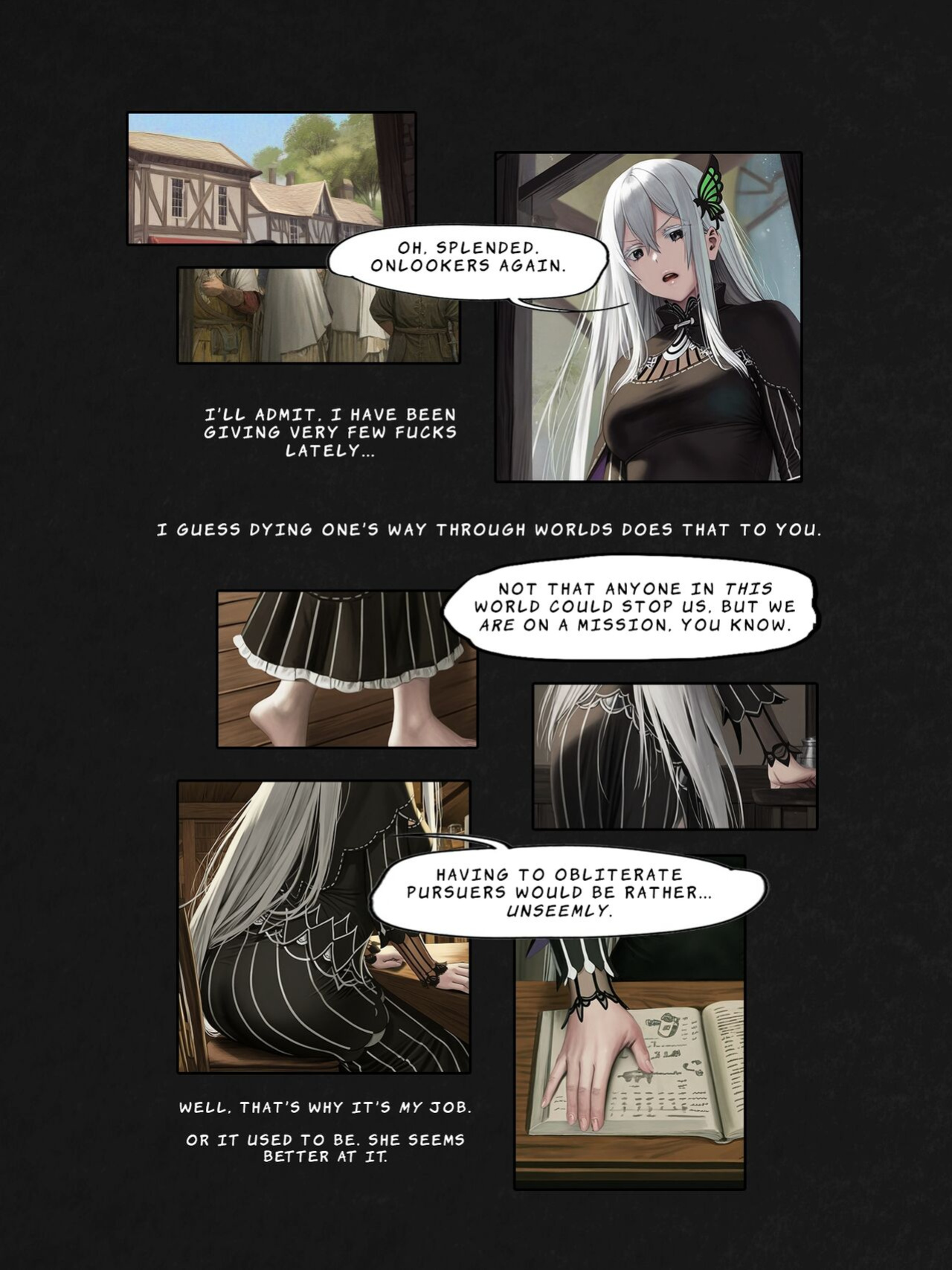 I Reincarnated into a RE:ZERO Isekai and Made a Deal with the Villainess for ANAL [FEFanatica/AI Assisted]