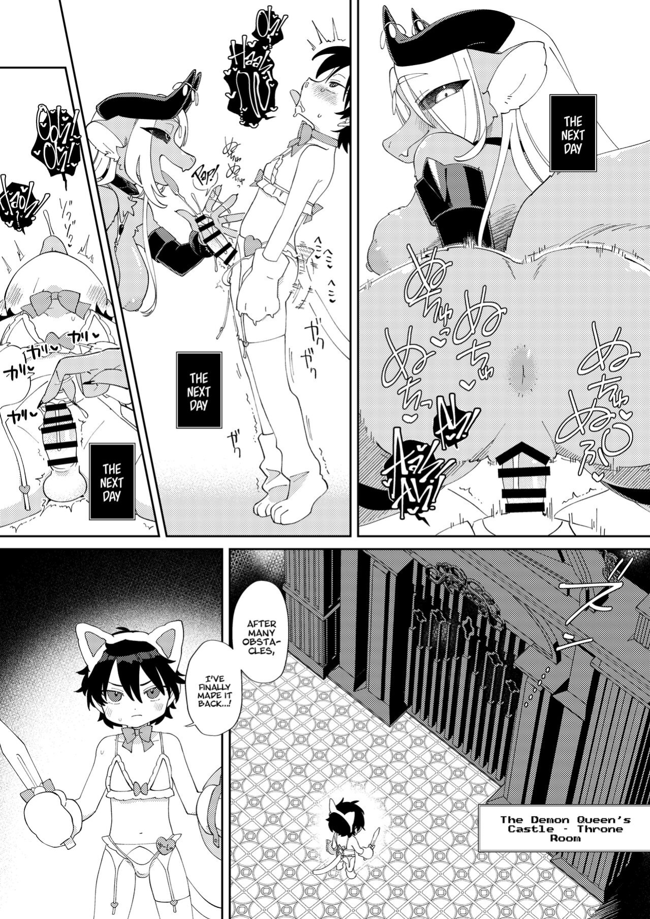 [Nenneko Tanuki (Tanutan)] Muteki no Maou dakara Yuusha kara Chikara wo Suitotte Kainarasu | The Demon Queen Was Invincible So The Hero Got All His Power Sucked From Him & Ended Up As Her Pet! [A Cool Person]