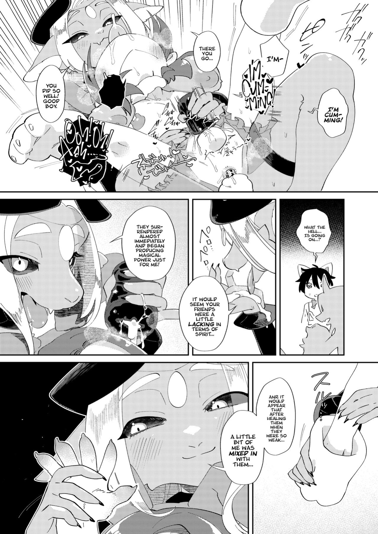 [Nenneko Tanuki (Tanutan)] Muteki no Maou dakara Yuusha kara Chikara wo Suitotte Kainarasu | The Demon Queen Was Invincible So The Hero Got All His Power Sucked From Him & Ended Up As Her Pet! [A Cool Person]