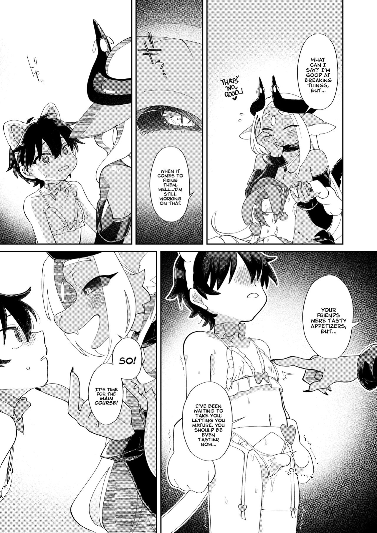 [Nenneko Tanuki (Tanutan)] Muteki no Maou dakara Yuusha kara Chikara wo Suitotte Kainarasu | The Demon Queen Was Invincible So The Hero Got All His Power Sucked From Him & Ended Up As Her Pet! [A Cool Person]