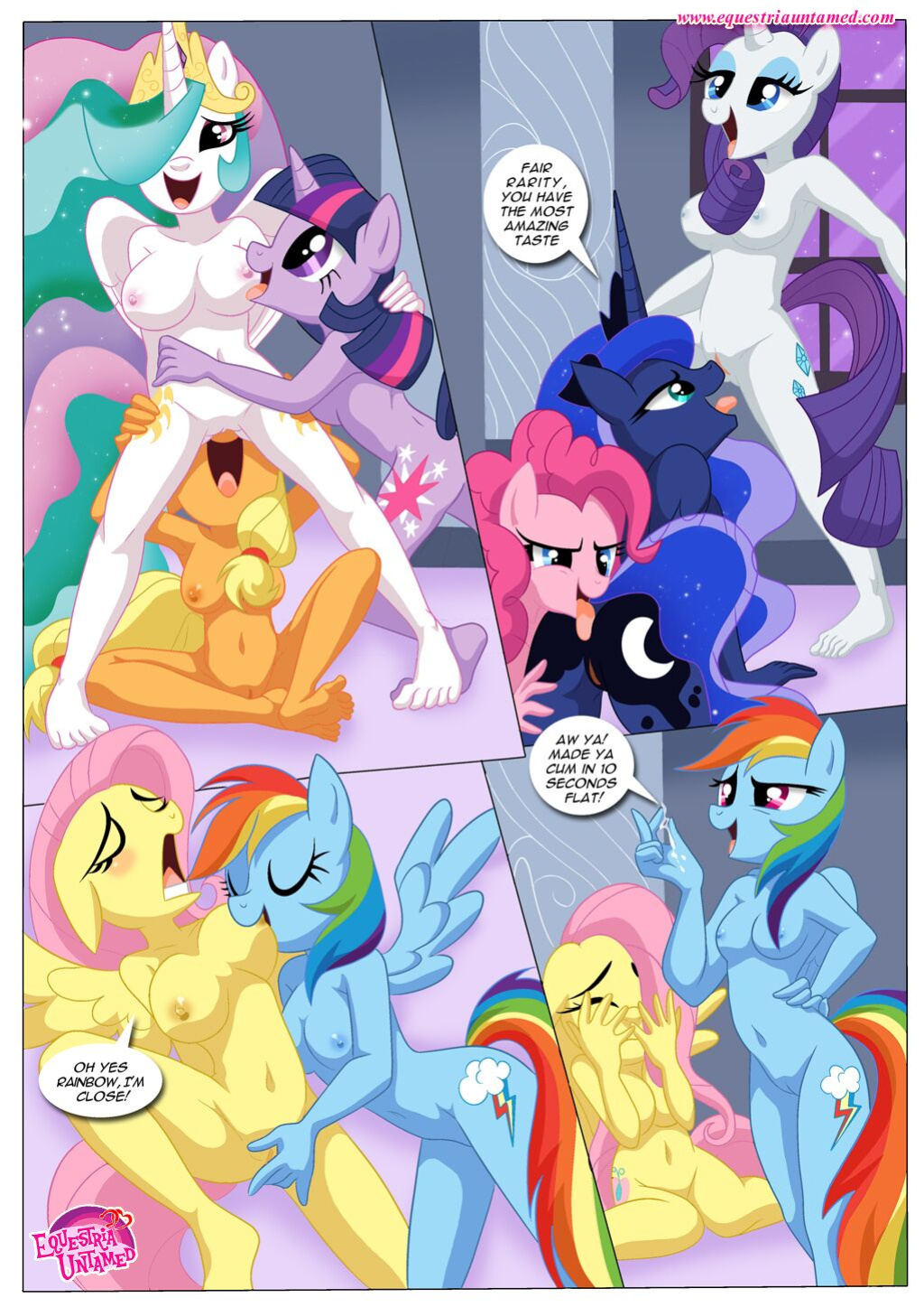 [Palcomix] The Next Level of Friendship | (My Little Pony: Friendship is Magic)