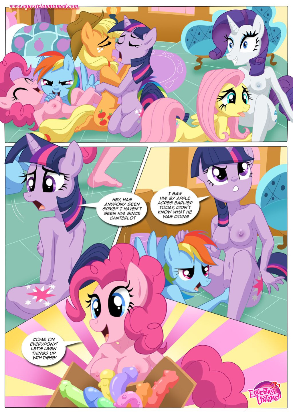 [Palcomix] The Next Level of Friendship | (My Little Pony: Friendship is Magic)