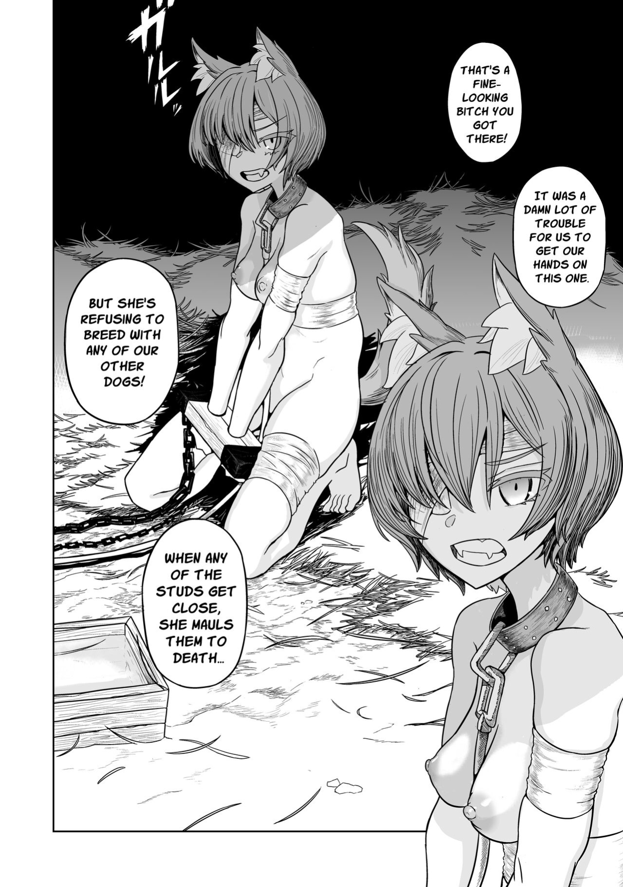 [I'm moralist (Yanagihara Mitsuki, U-mu)] Junai Hanshoku Bou -Ookami Shoujo no Shitsukekata- | Pure Love Breeding Cell: ~How to train a Wolf-girl~ [ApricotJam]