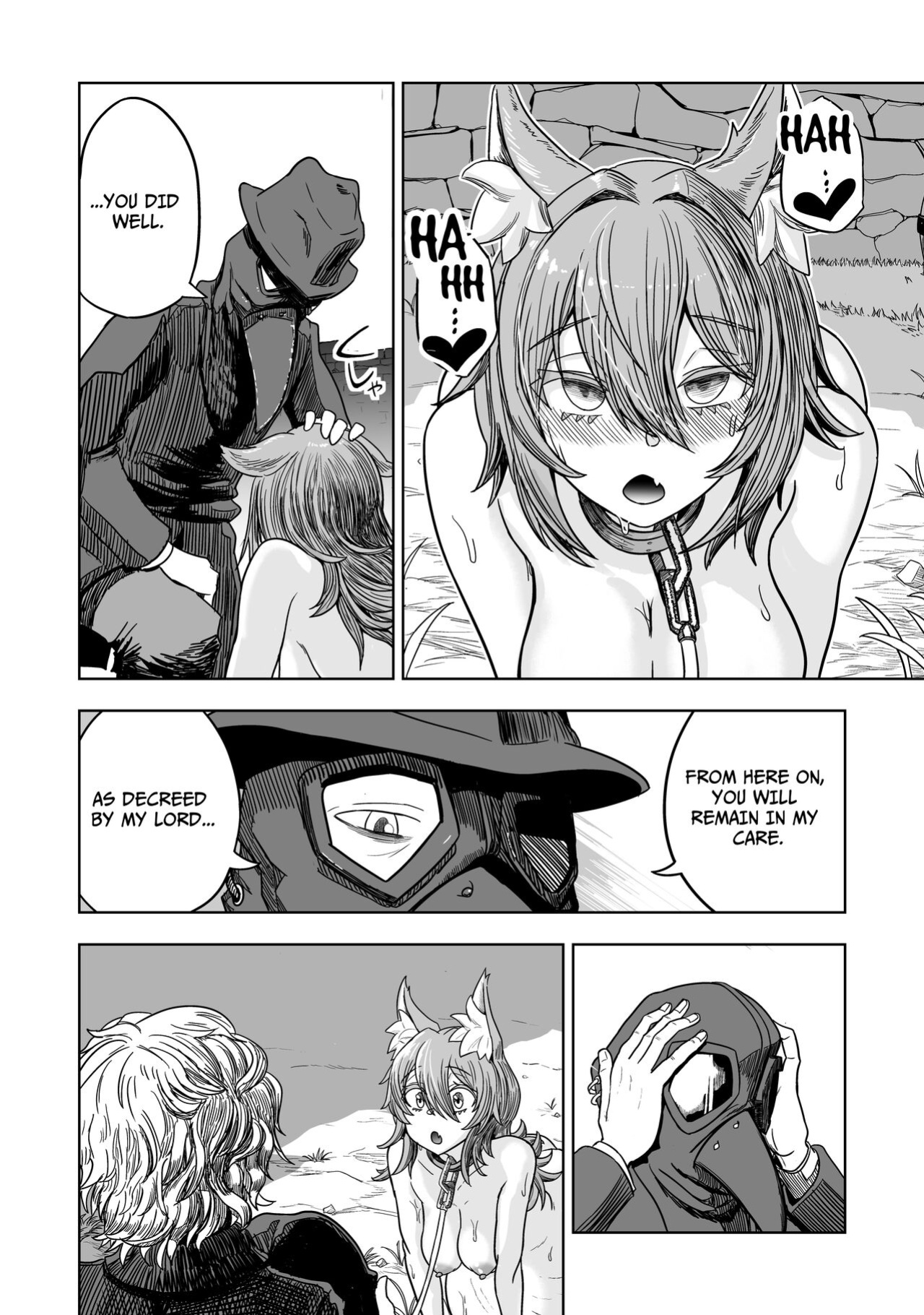 [I'm moralist (Yanagihara Mitsuki, U-mu)] Junai Hanshoku Bou -Ookami Shoujo no Shitsukekata- | Pure Love Breeding Cell: ~How to train a Wolf-girl~ [ApricotJam]
