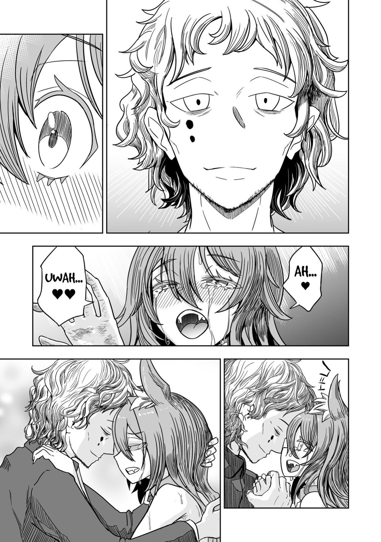[I'm moralist (Yanagihara Mitsuki, U-mu)] Junai Hanshoku Bou -Ookami Shoujo no Shitsukekata- | Pure Love Breeding Cell: ~How to train a Wolf-girl~ [ApricotJam]