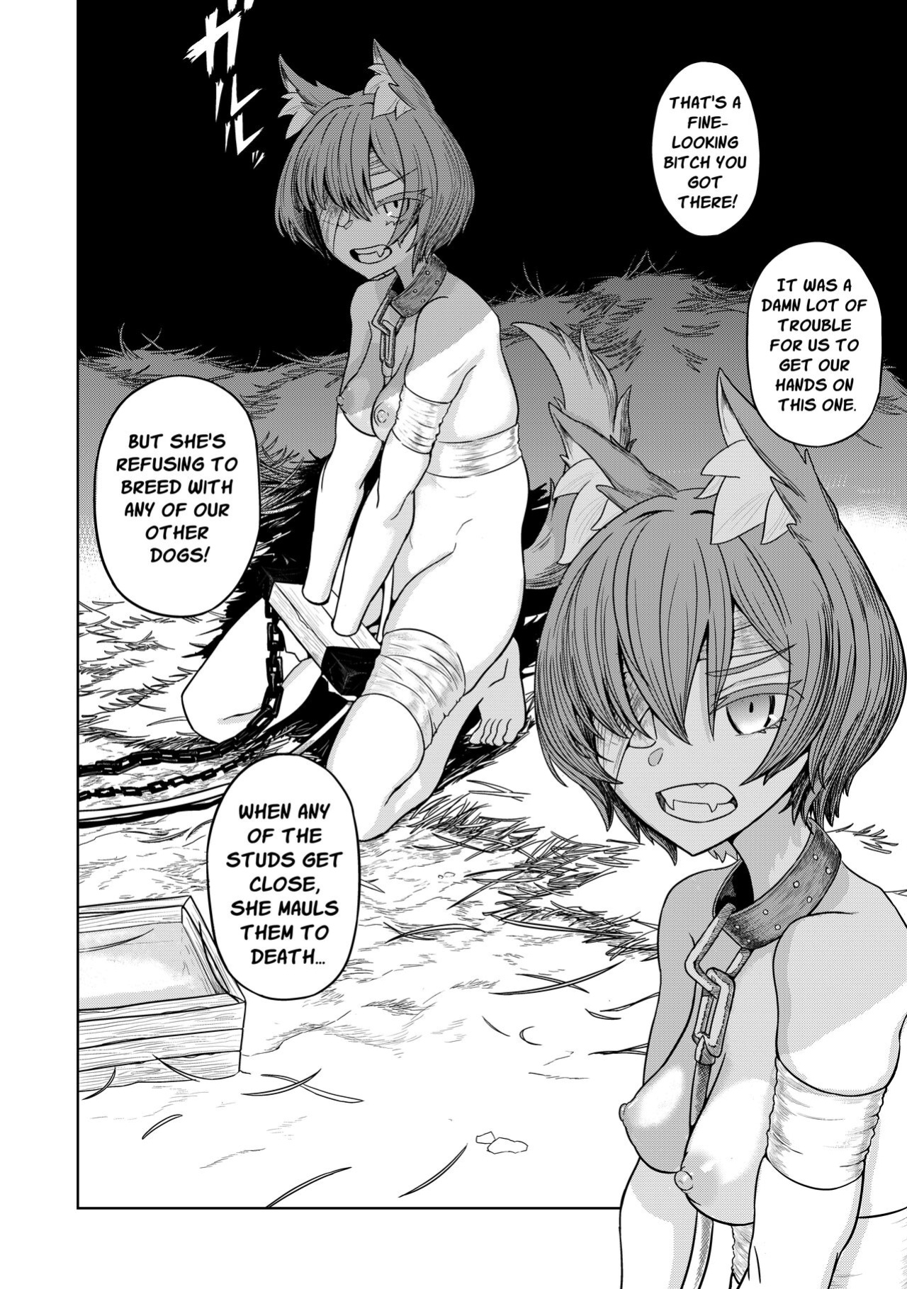 [I'm moralist (Yanagihara Mitsuki, U-mu)] Junai Hanshoku Bou -Ookami Shoujo no Shitsukekata- | Pure Love Breeding Cell: ~How to train a Wolf-girl~ [ApricotJam]