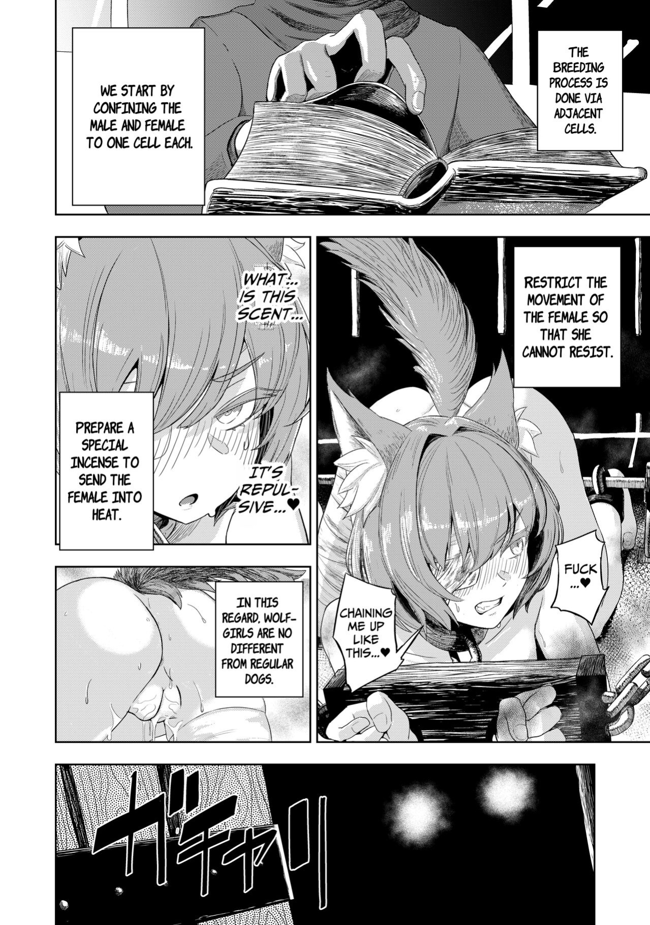 [I'm moralist (Yanagihara Mitsuki, U-mu)] Junai Hanshoku Bou -Ookami Shoujo no Shitsukekata- | Pure Love Breeding Cell: ~How to train a Wolf-girl~ [ApricotJam]