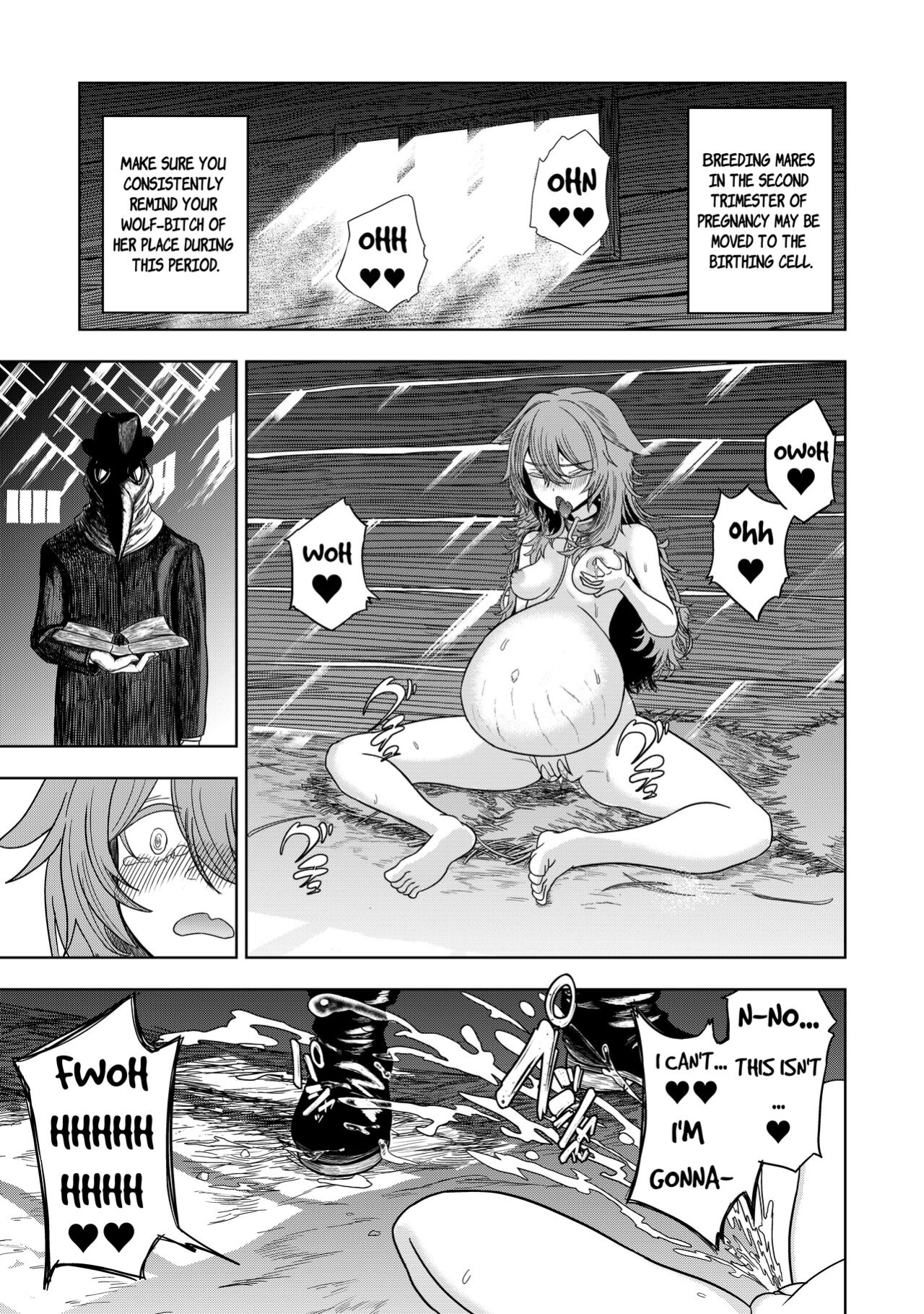 [I'm moralist (Yanagihara Mitsuki, U-mu)] Junai Hanshoku Bou -Ookami Shoujo no Shitsukekata- | Pure Love Breeding Cell: ~How to train a Wolf-girl~ [ApricotJam]