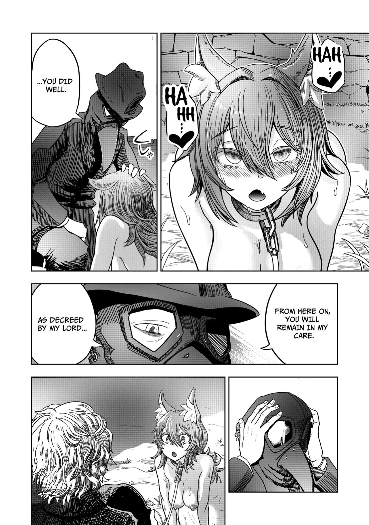 [I'm moralist (Yanagihara Mitsuki, U-mu)] Junai Hanshoku Bou -Ookami Shoujo no Shitsukekata- | Pure Love Breeding Cell: ~How to train a Wolf-girl~ [ApricotJam]