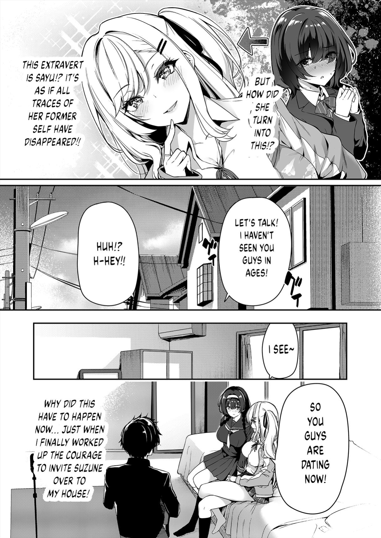 [Bottle Ship Bottler (Kazakura)] InCha Couple ga You Gal-tachi to SEX Training Suru Hanashi {akanameTL}