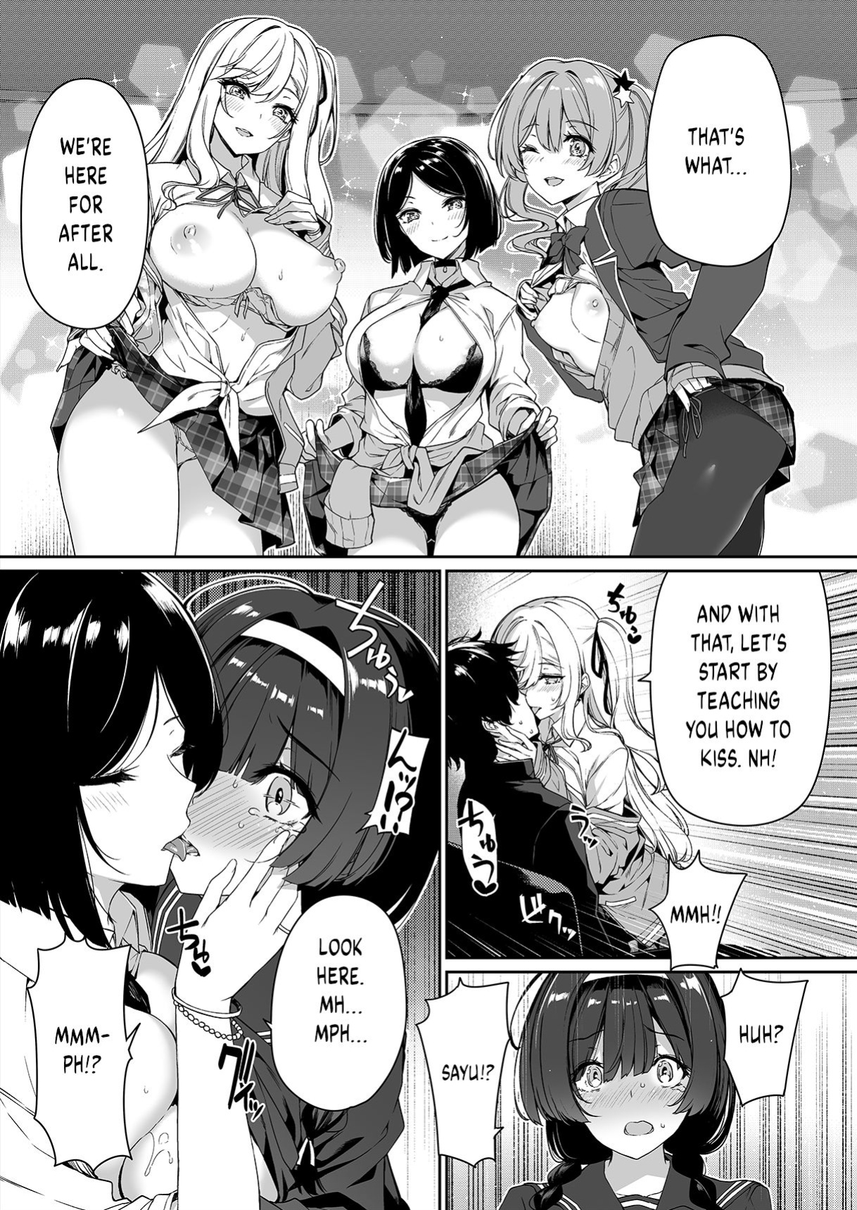 [Bottle Ship Bottler (Kazakura)] InCha Couple ga You Gal-tachi to SEX Training Suru Hanashi {akanameTL}