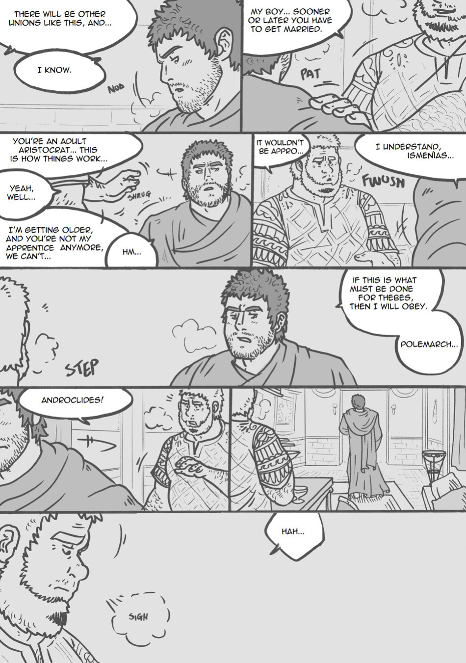 [Husky92] Blood of Greece 3 - The weight of the past