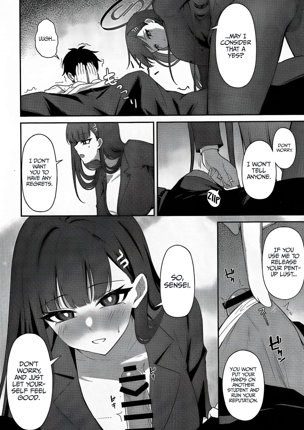 (C103) [Inari Koubou (Tennen Inari)] Tsukatsuki Rio’s Atonement (Blue Archive) [LunaticSeibah]