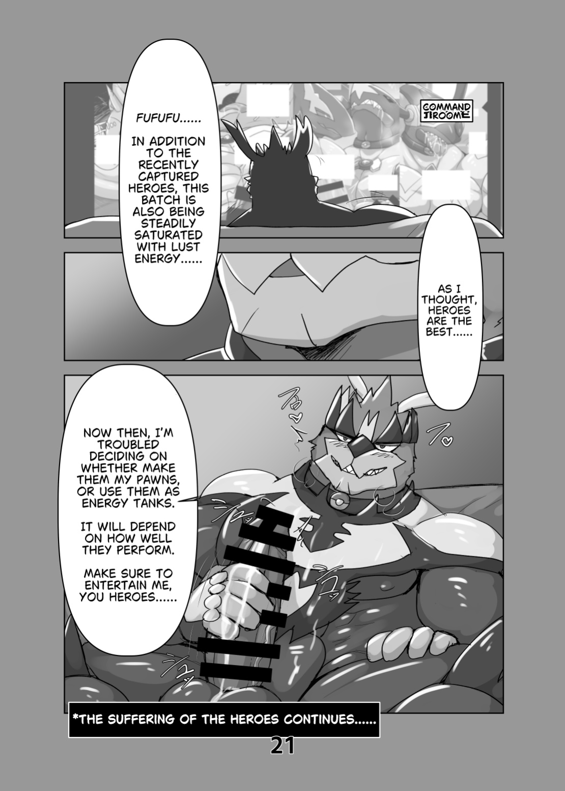 [S&D Tail (Keito)] The Captive Heroes (Pokemorph Heroes) (Pokemon)