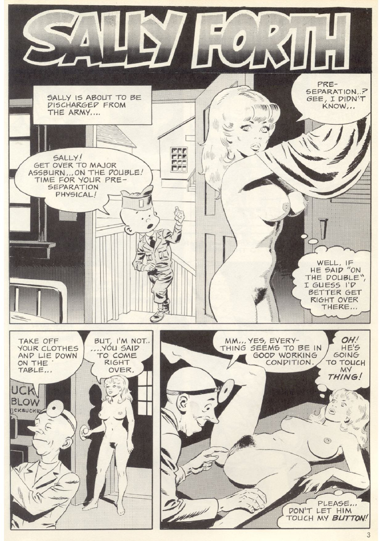 [Wallace Wood] Sally Forth (Gang Bang)