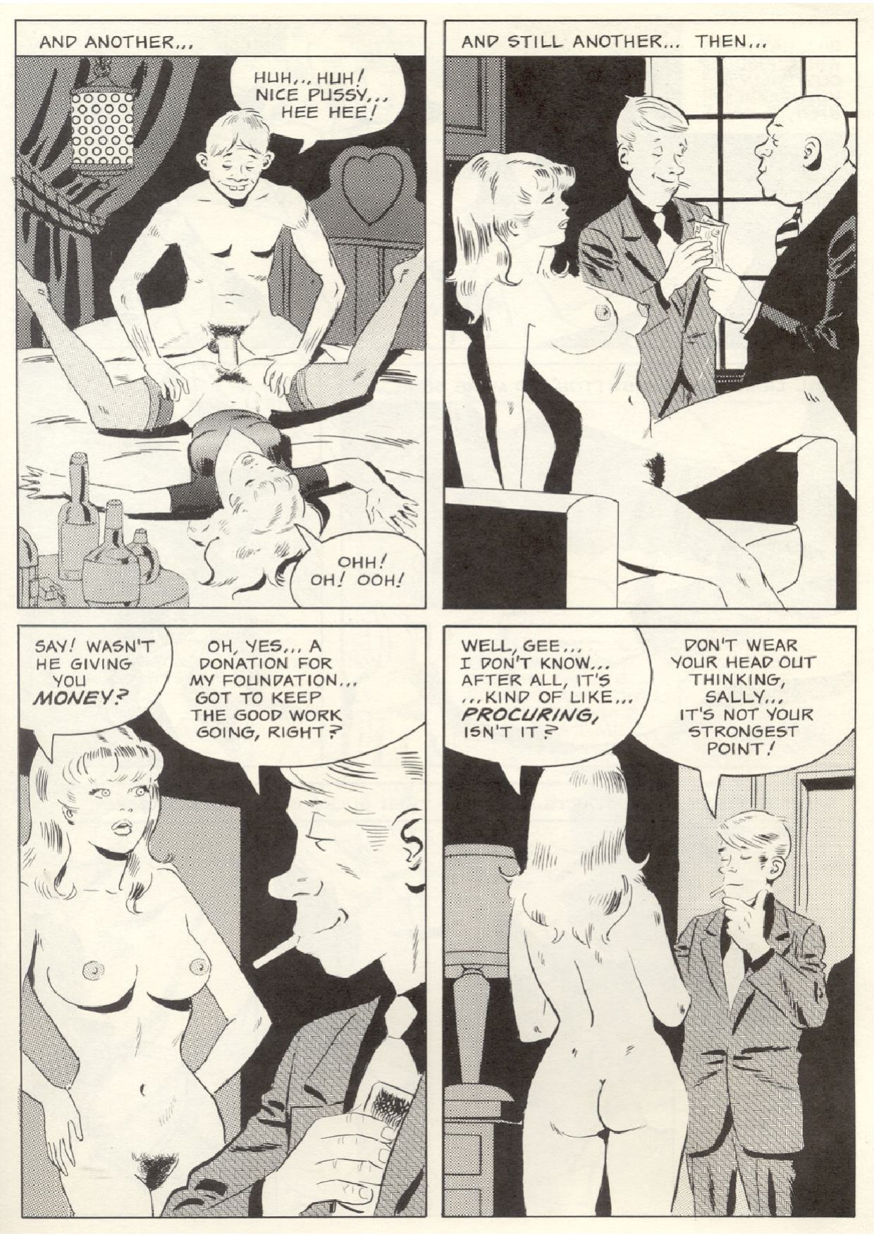 [Wallace Wood] Sally Forth (Gang Bang)