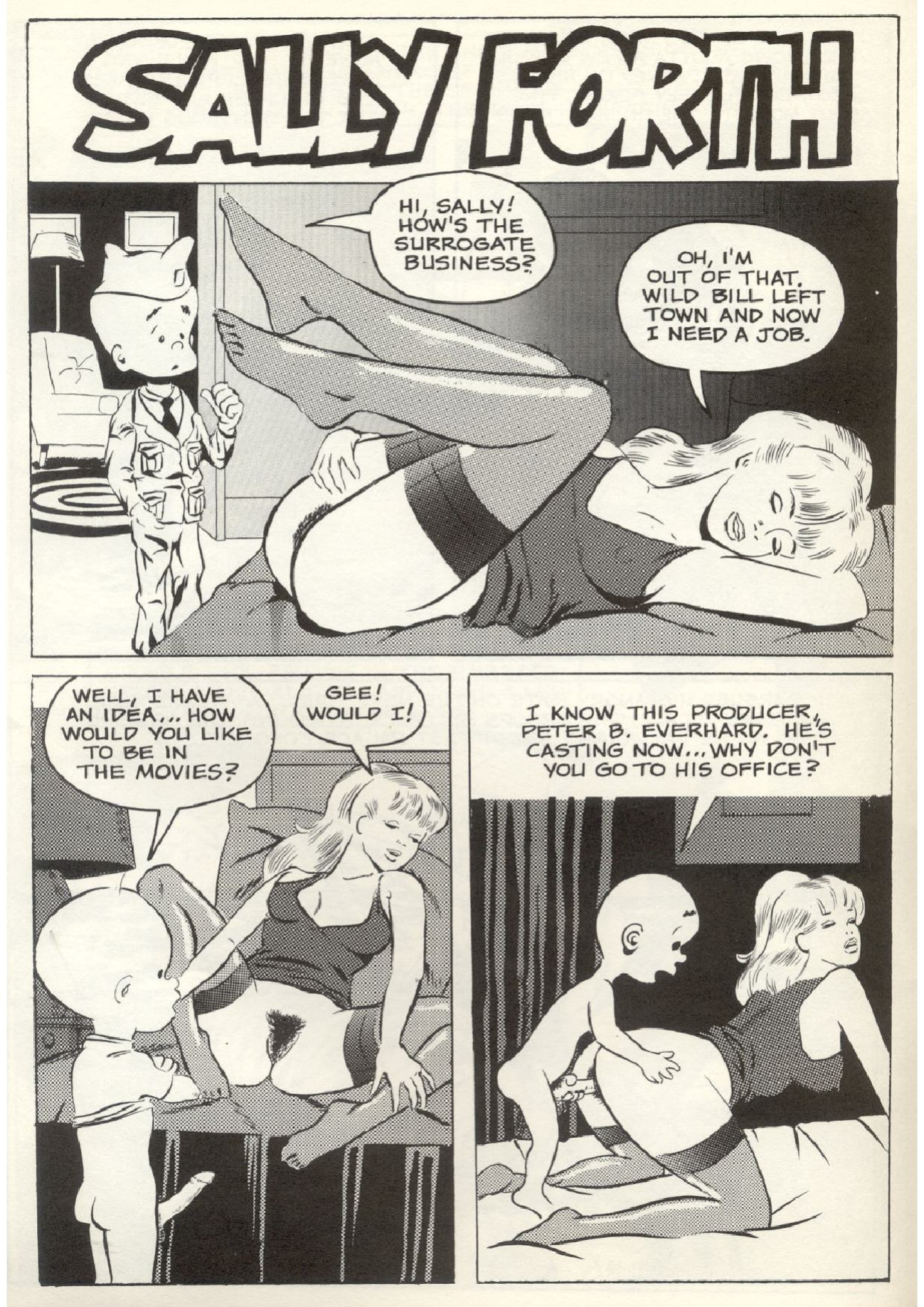 [Wallace Wood] Sally Forth (Gang Bang)