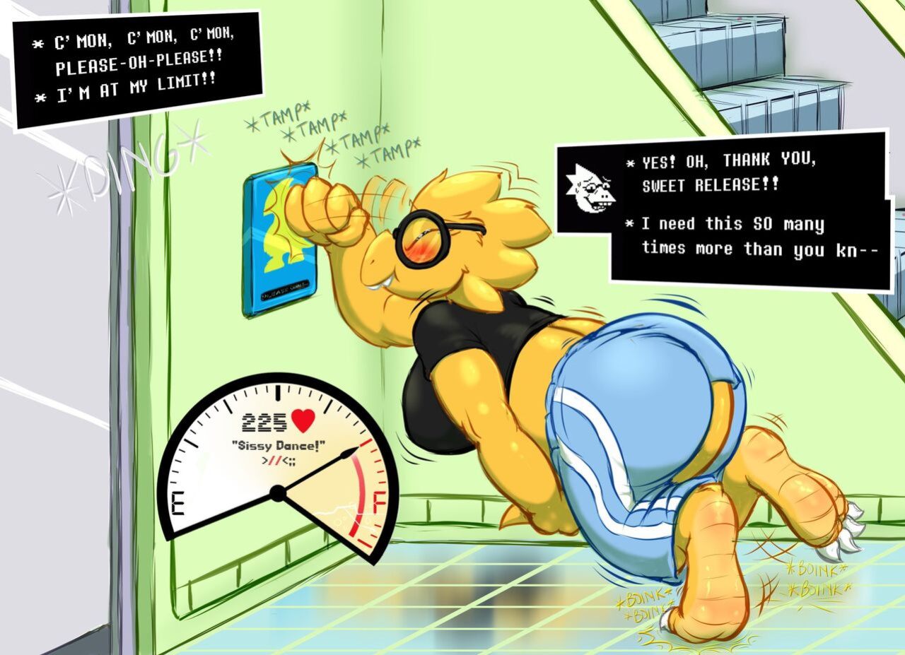 [Frist] Omorashi Drive Challenge - Alphys