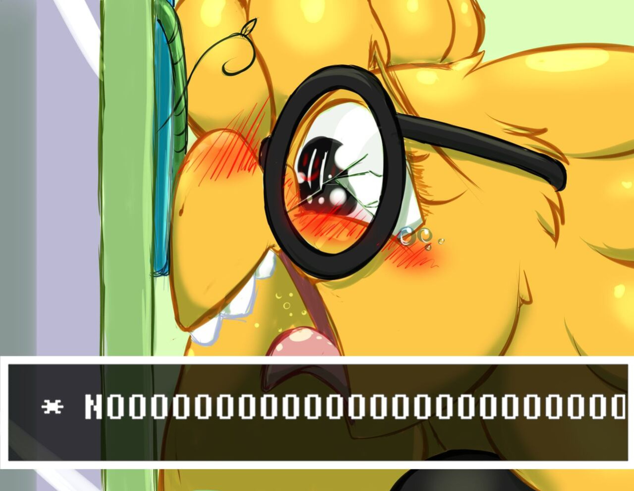 [Frist] Omorashi Drive Challenge - Alphys
