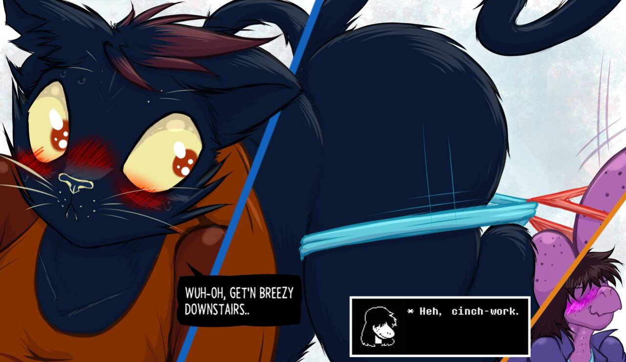 [Frist] Panty Tug-of-War: Mae Borowski vs. Susie