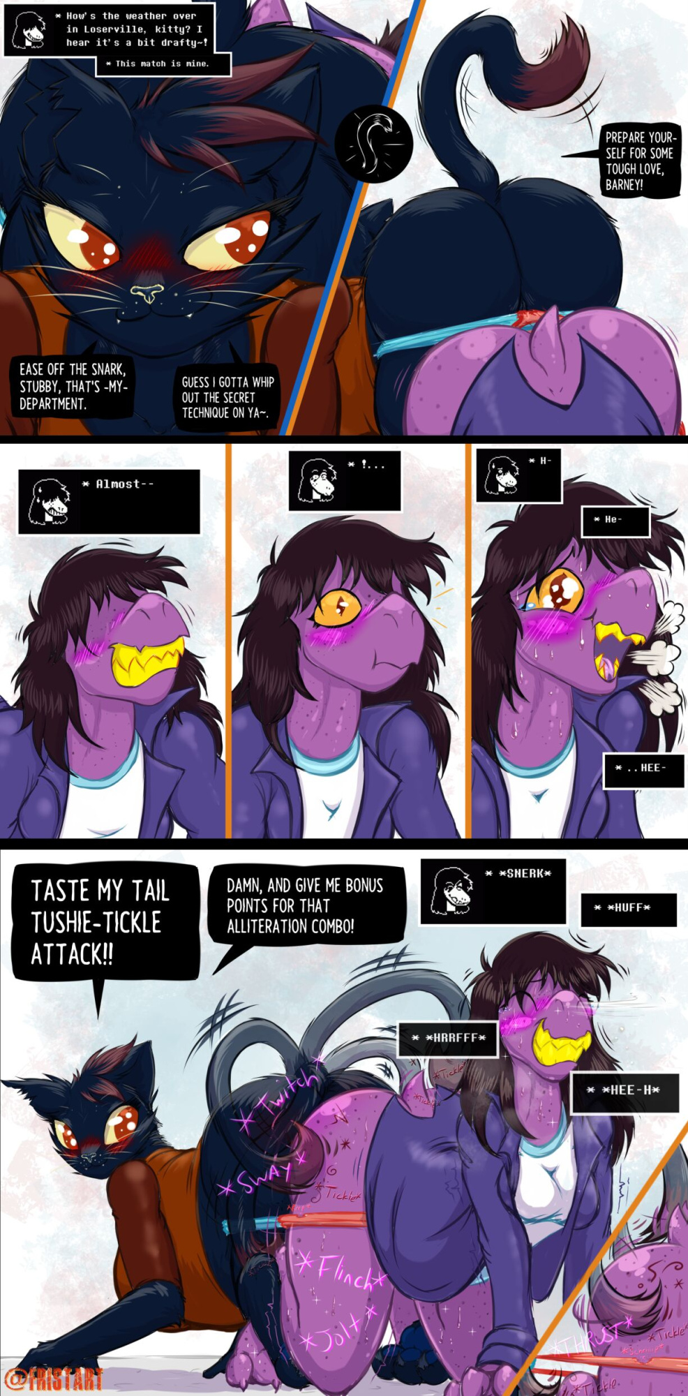[Frist] Panty Tug-of-War: Mae Borowski vs. Susie