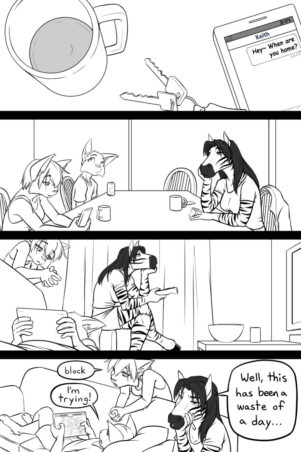 [blackkitten] Saturday Mornings