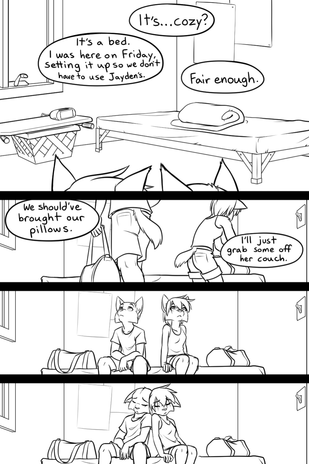 [blackkitten] Saturday Mornings