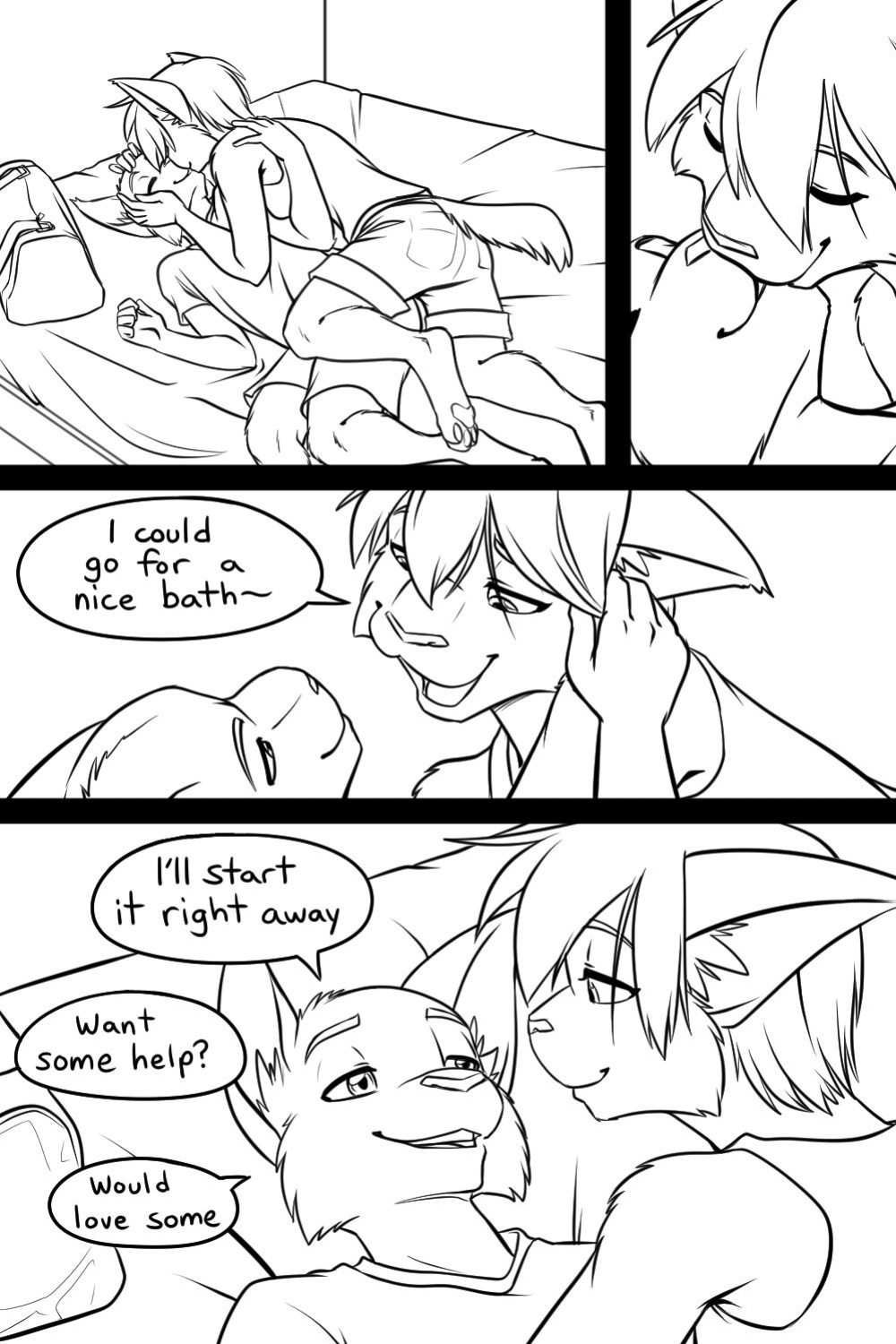 [blackkitten] Saturday Mornings
