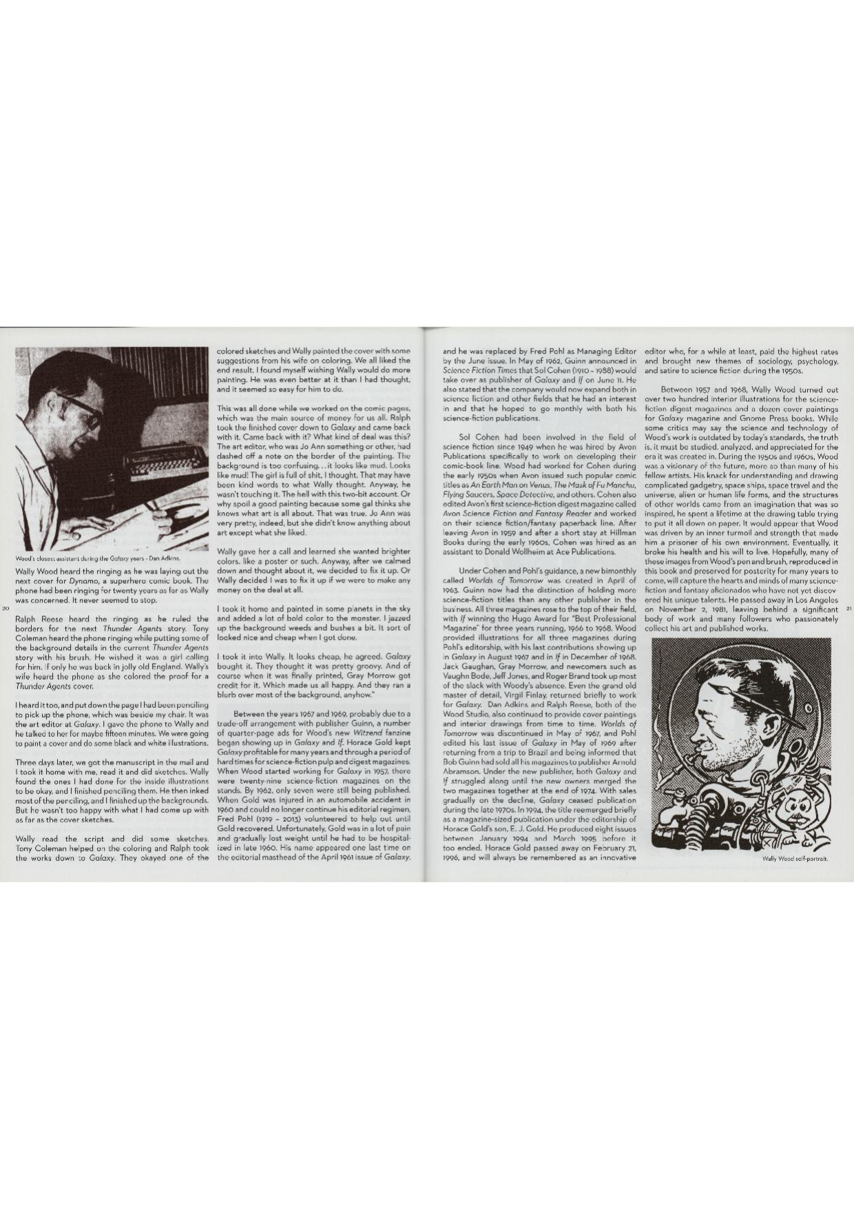 Wally Wood: Galaxy Art and Beyond