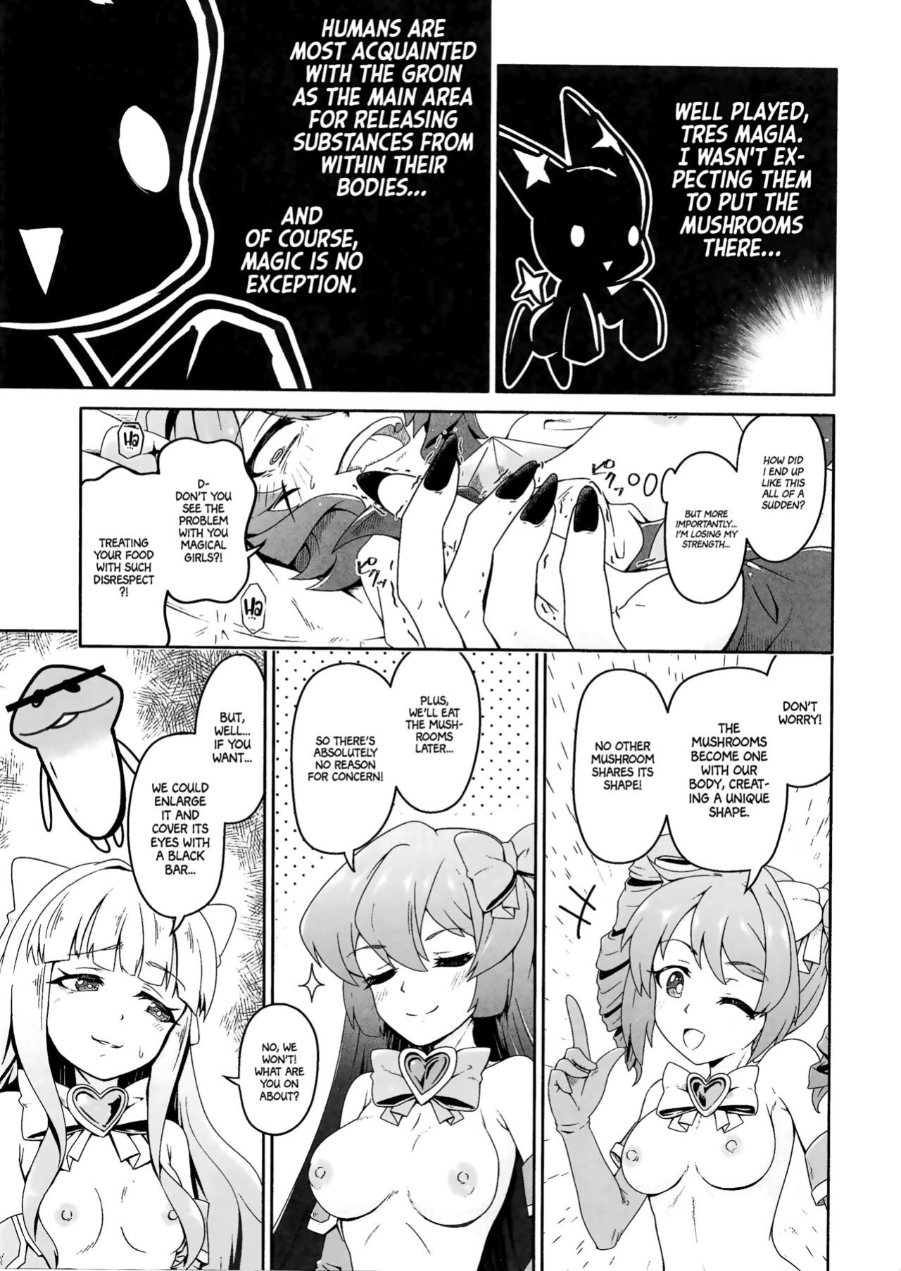 (COMIC1☆24) [MIDDLY (Midorinocha)] Kaishaku Chigai ni Akogarete - I admired the misunderstanding but it was a serious failure... (Mahou Shoujo ni Akogarete) [Project Valvrein]