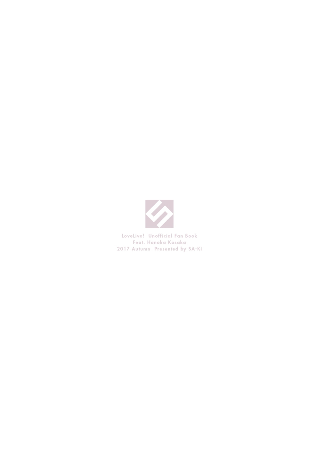 [Sa-Ki (Sa-Ki)] Torokeru you na Koui o Shi yo? (Love Live!) [YxTL]