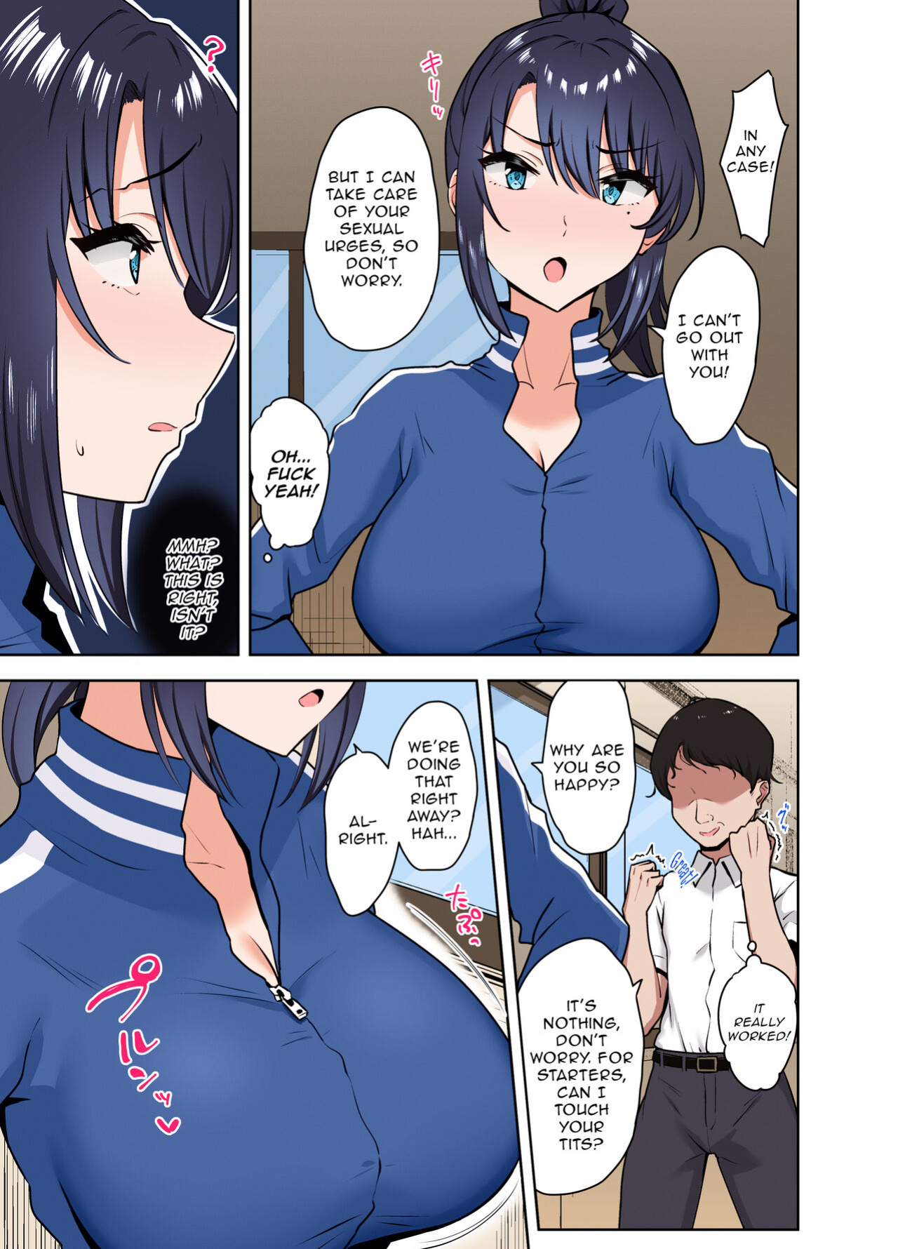 [Mocchimochiya (caruta)] Bukatsu-go wa Seishori gakari ‐Kanojo no Hajimete wa Boku no Mono‐ | After Club Activities: Sexual Relief Duties -Her first time is mine- [Kinsei Translations] [Colorized] [Satansoft]
