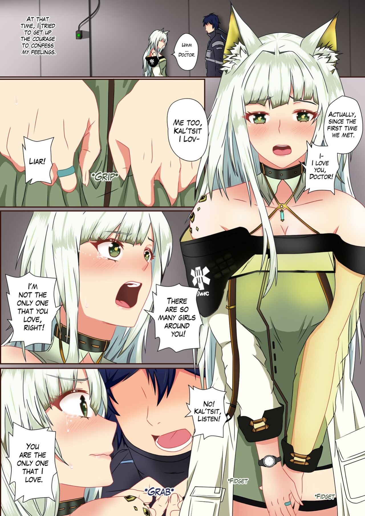 [Naraku No Nimotsu (PhaP2000, nabunabu)] Memories Of The Past [Uncensored] (Arknight)
