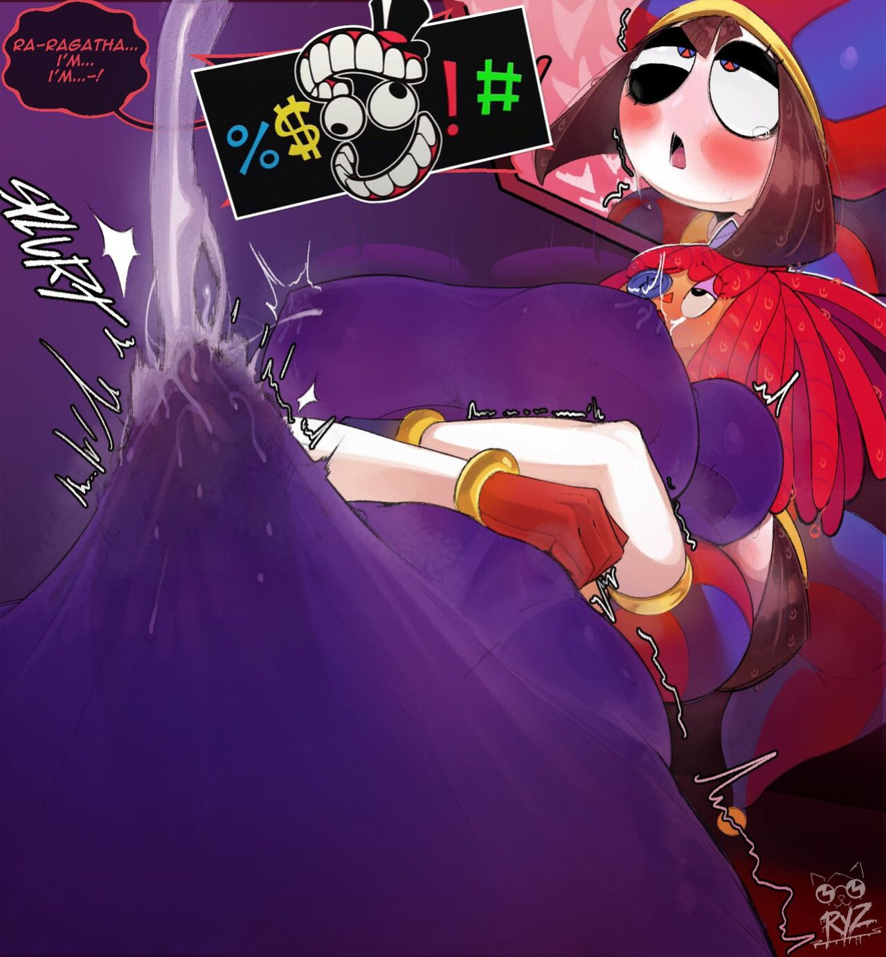 [RyzRyz] Pomni and Ragatha's Anti Abstraction methods (The Amazing Digital Circus)
